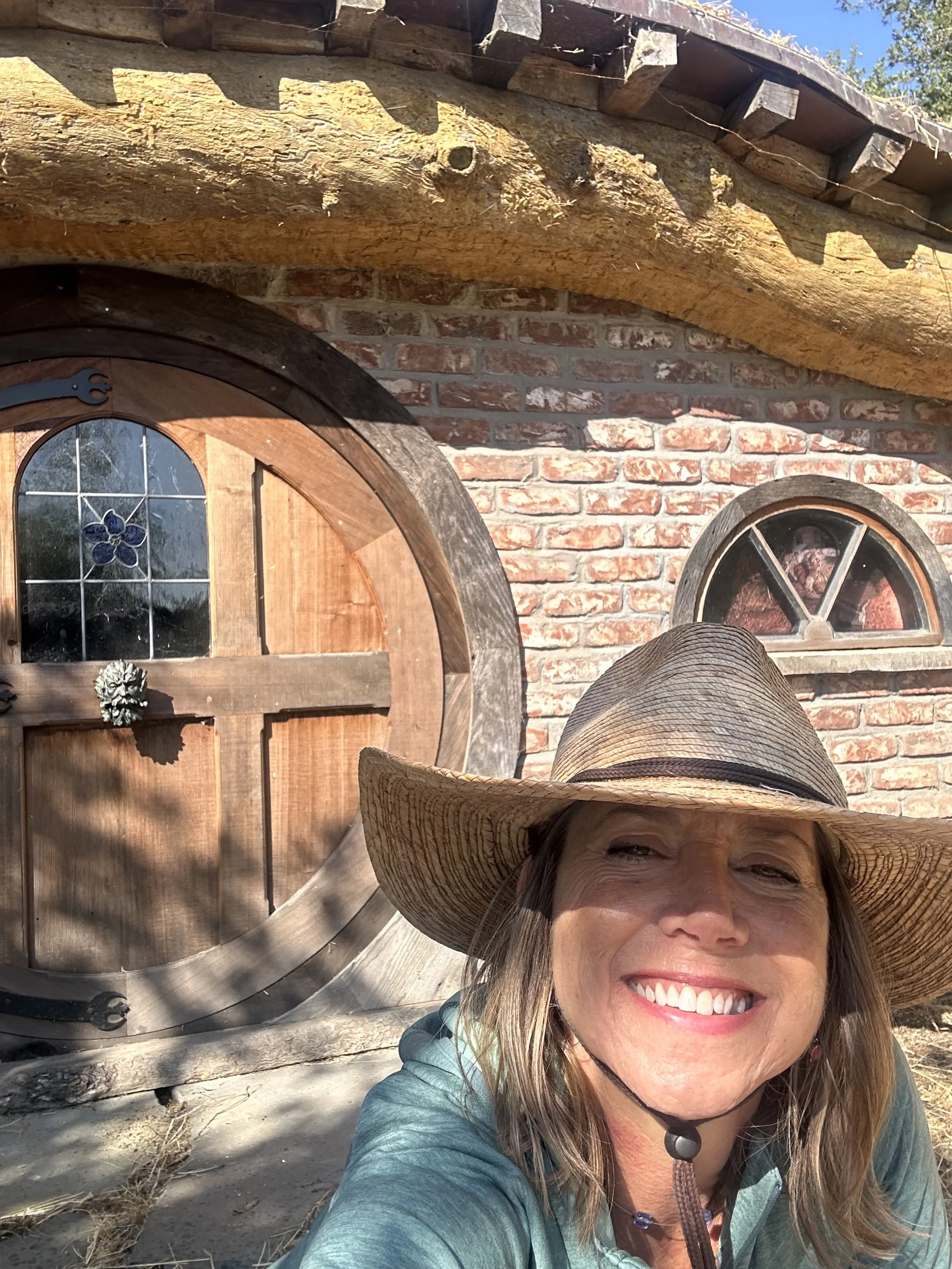 D.Smith Garden Consultation visits hobbit house