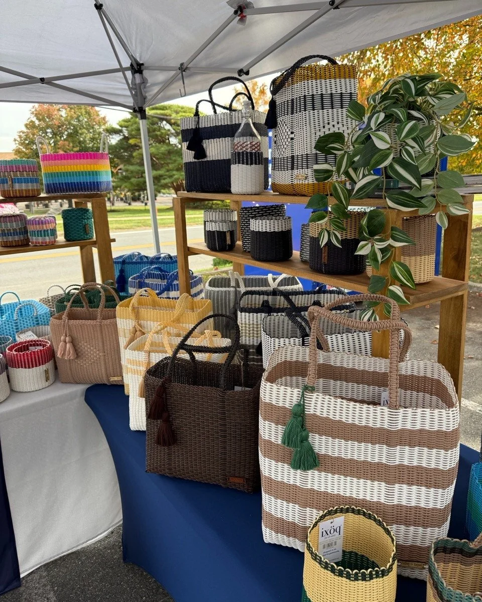 It's a beautiful morning for the @gustaveboulangerie_jardin Art &amp; Craft Market, happening now until 2pm on the 2200 block of Mount Vernon Avenue, featuring some incredible local artists (including many Art on the Avenue favorites!):
-- Janice Col