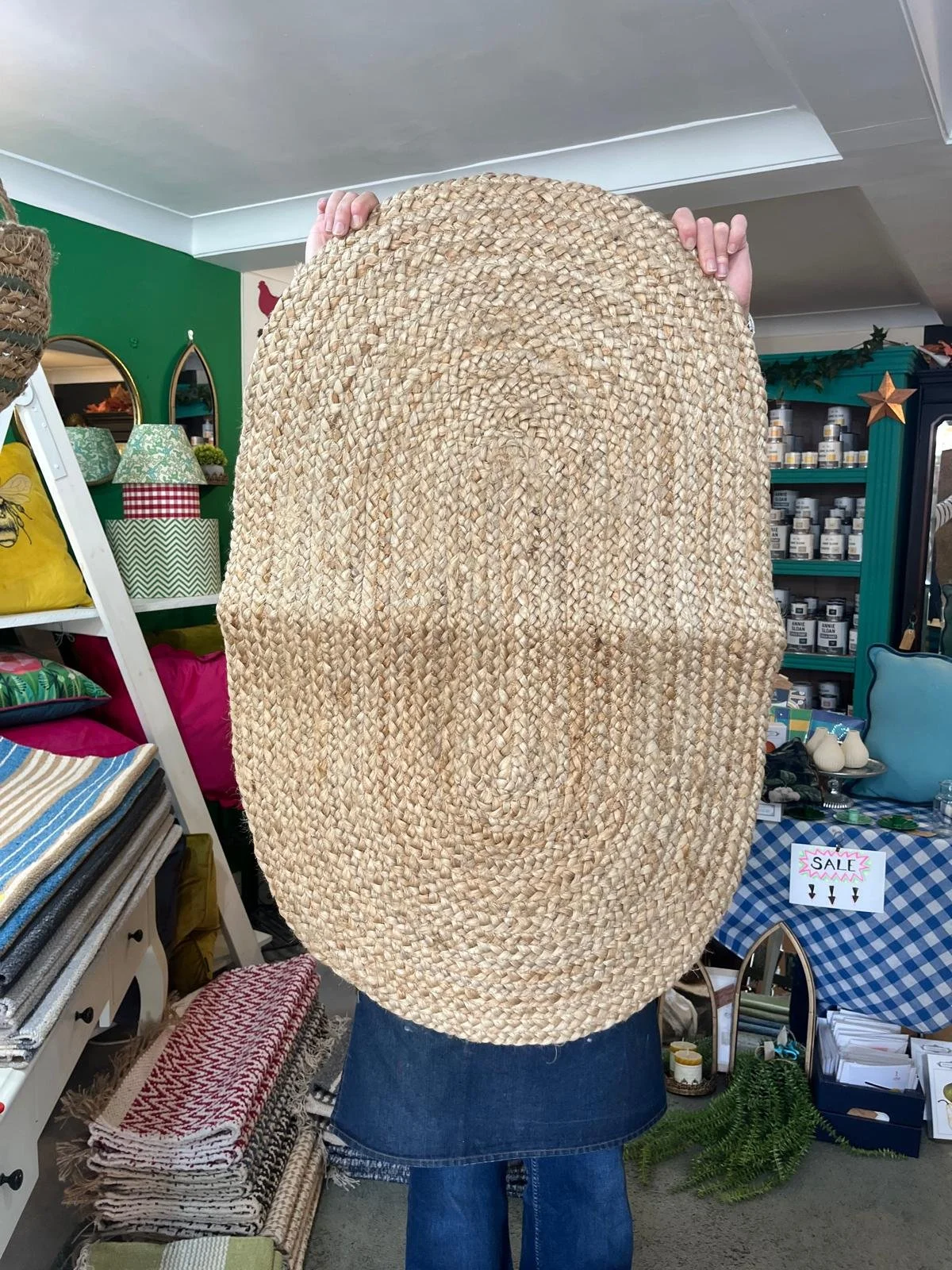 Oval Jute Rug