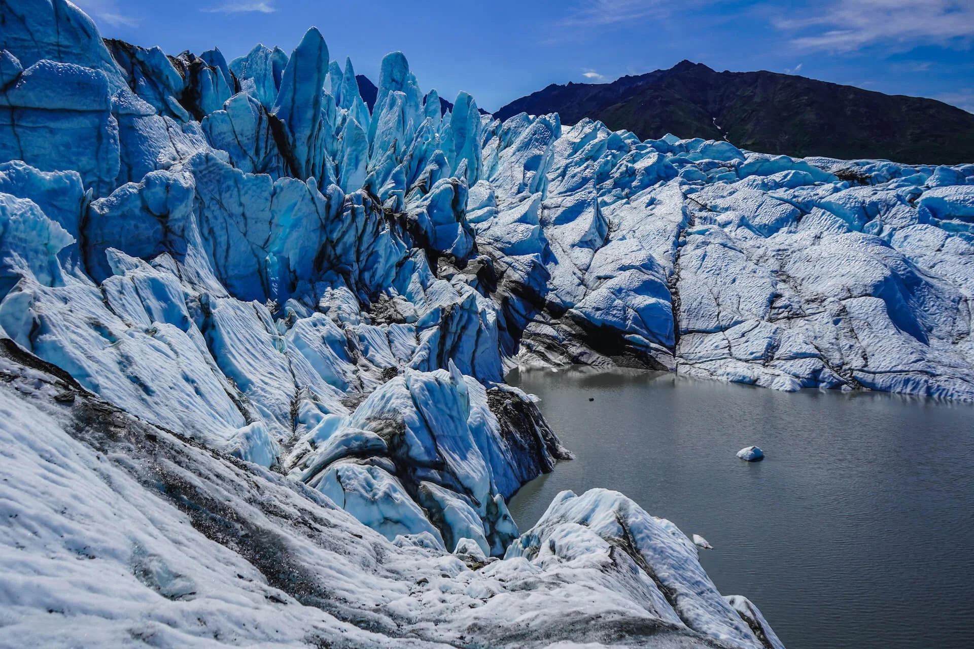 Matanuska Glacier Alaska Usa
