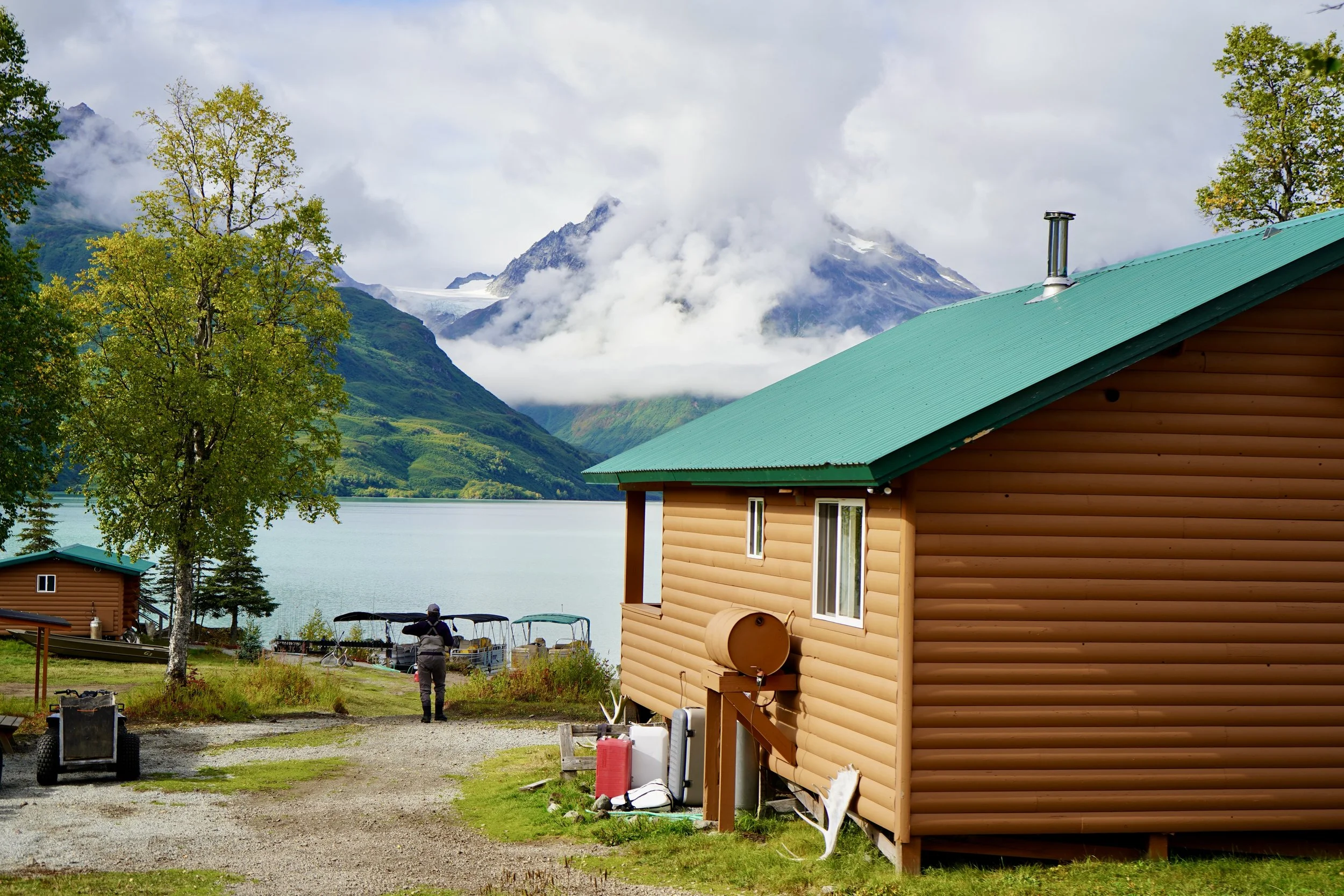 Redoubt Mountain Lodge View