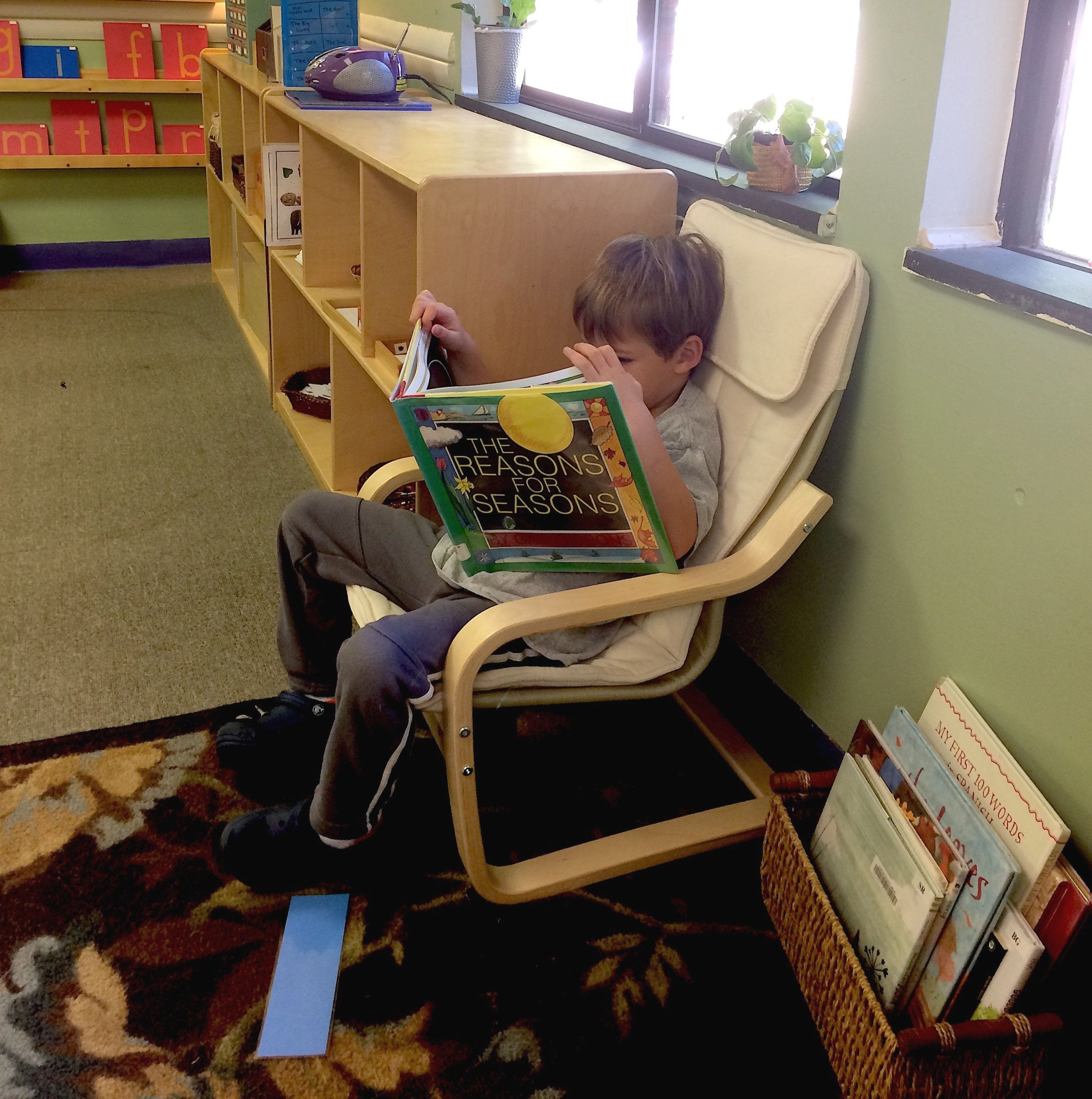 Montessori at Home: Quiet & Cozy Spot — Charlotte Peck | Montessori ...