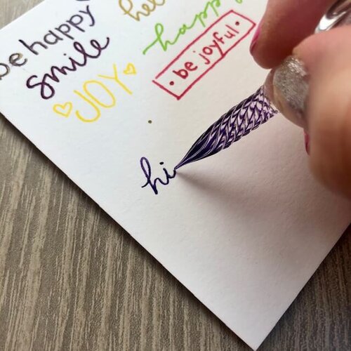 How to Use a Glass Dip Pen 