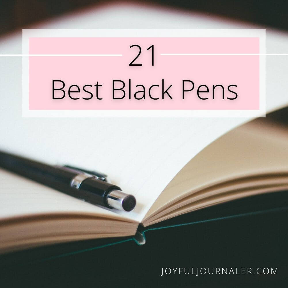 What is the BEST BLACK Pen for Note-taking? 🖤 