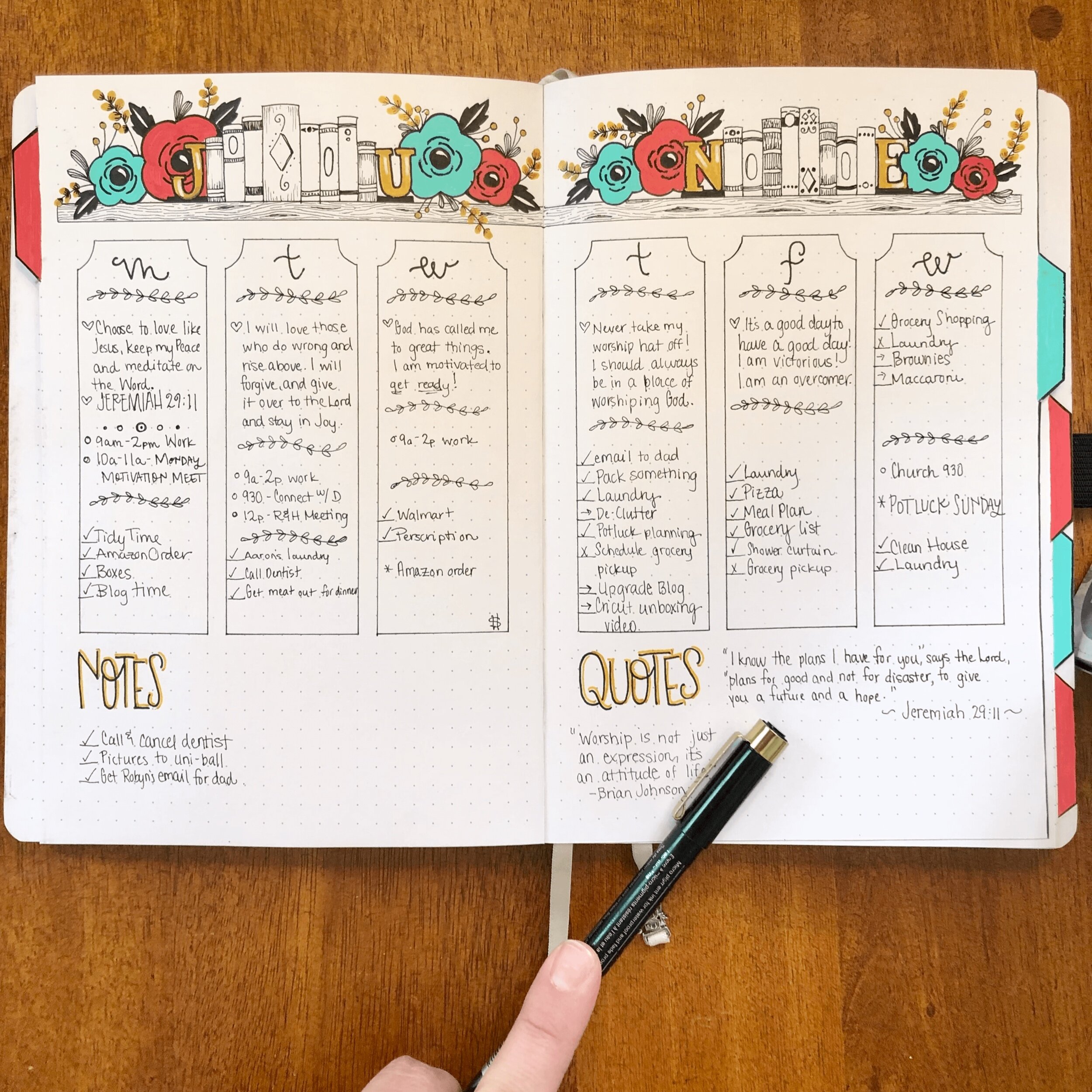 15 Bullet Journal Weekly Spreads One-Page Two-Page Layouts, 55% OFF