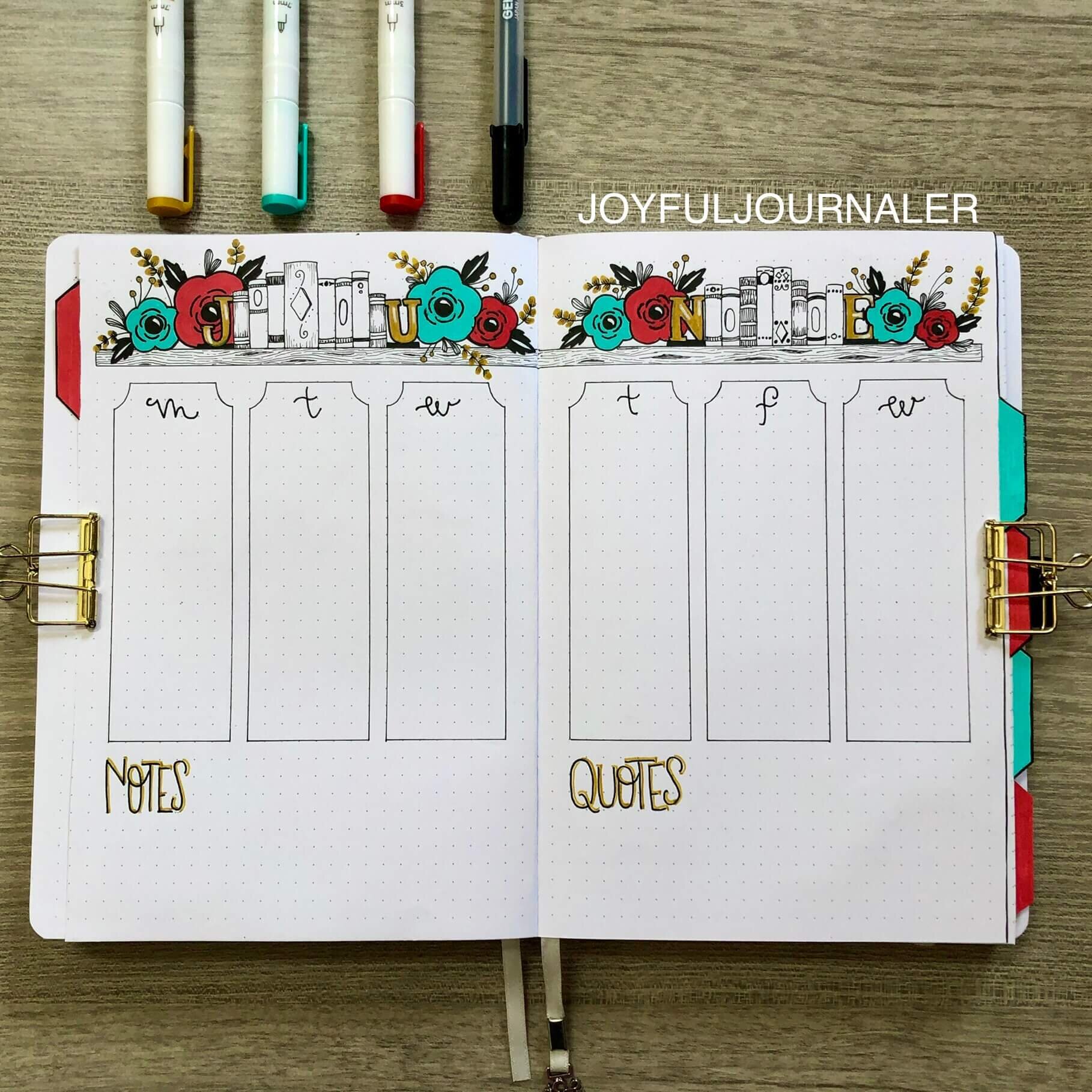 29 Inspiring Bullet Journal Weekly Spread Ideas — Joyful Journaler