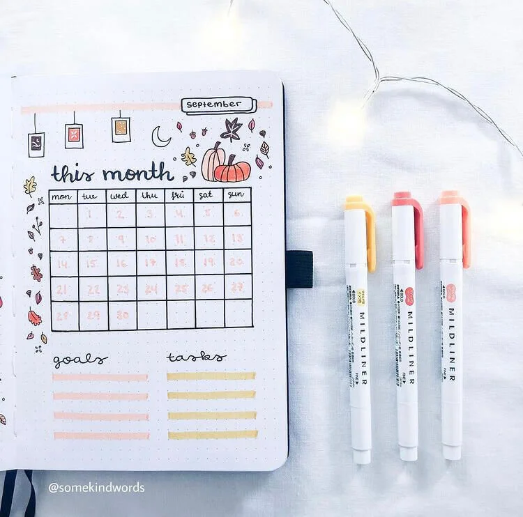 Amazing Fall Bullet Journal Doodles You Must Try! — Joyful Journaler Amazing Fall Bullet Journal Doodles You Must Try! — Joyful Journaler