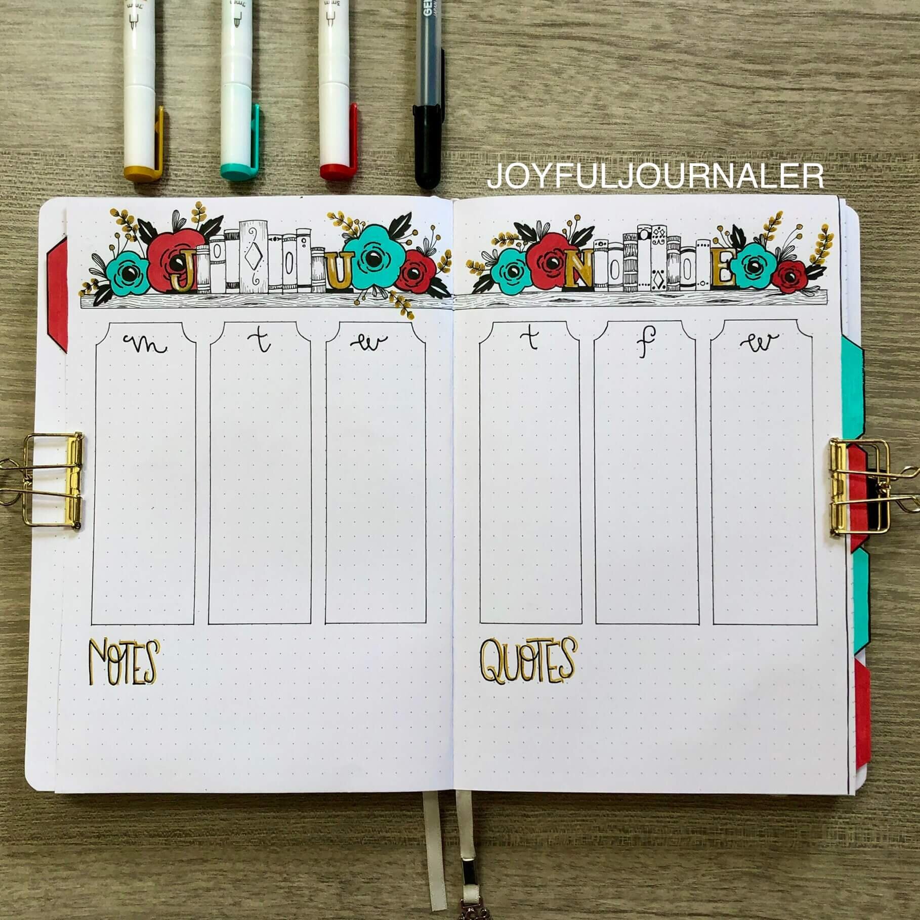 Bullet Journaling for Book Bloggers - The Overstuffed Bookcase
