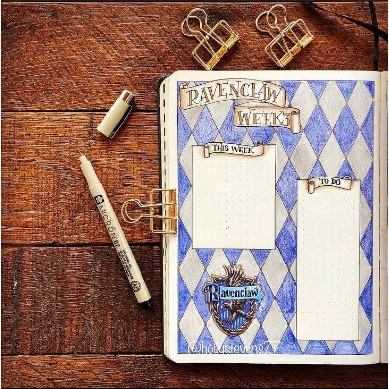 Harry-Potter-Weekly-Spread-Ravenclaw