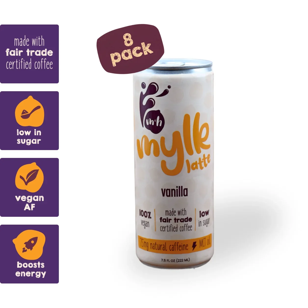 Vanilla Mylk Latte 8-Pack