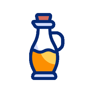 Flax seed oil animated icon