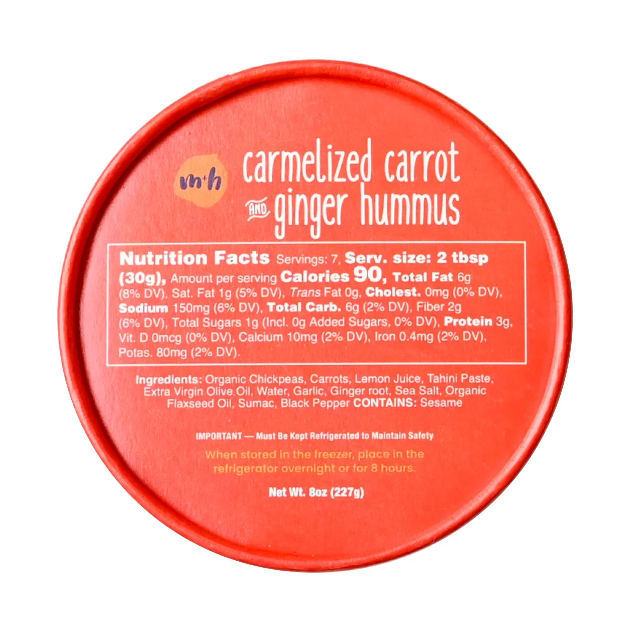Carmelized carrot & Ginger 7