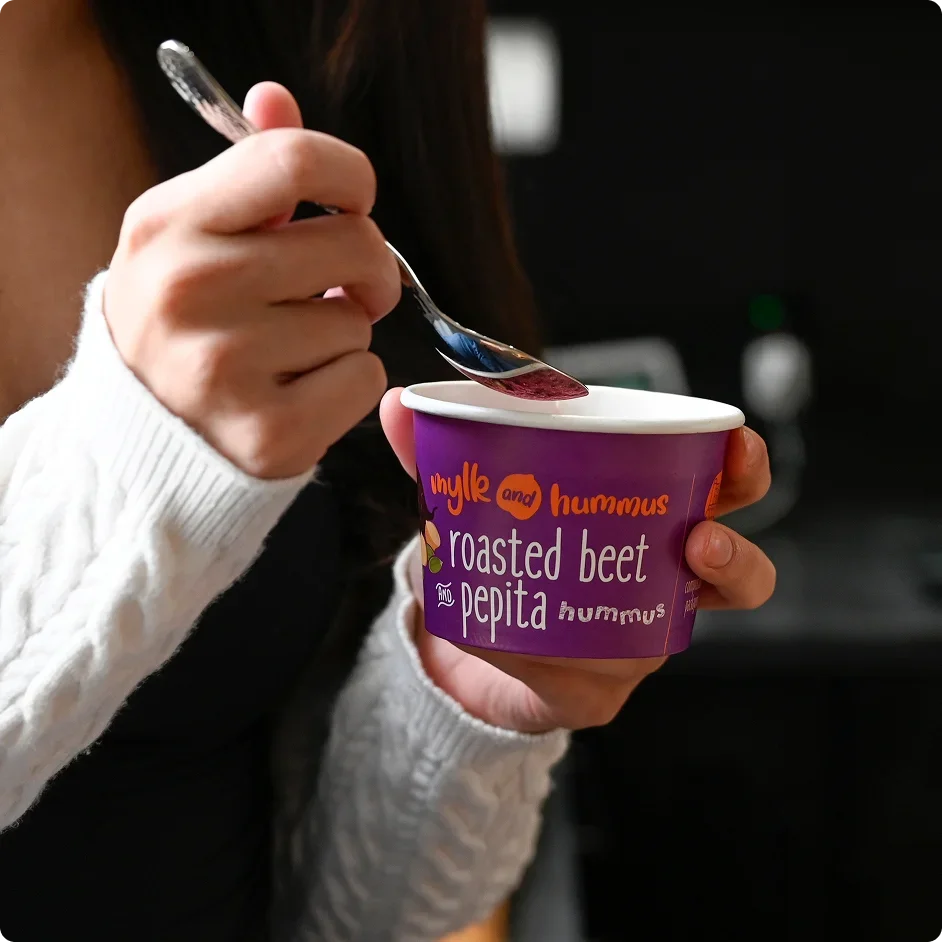 Roasted beet & pepita Hummus 4