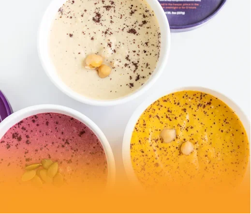 Chilled immediately (never over-processed)