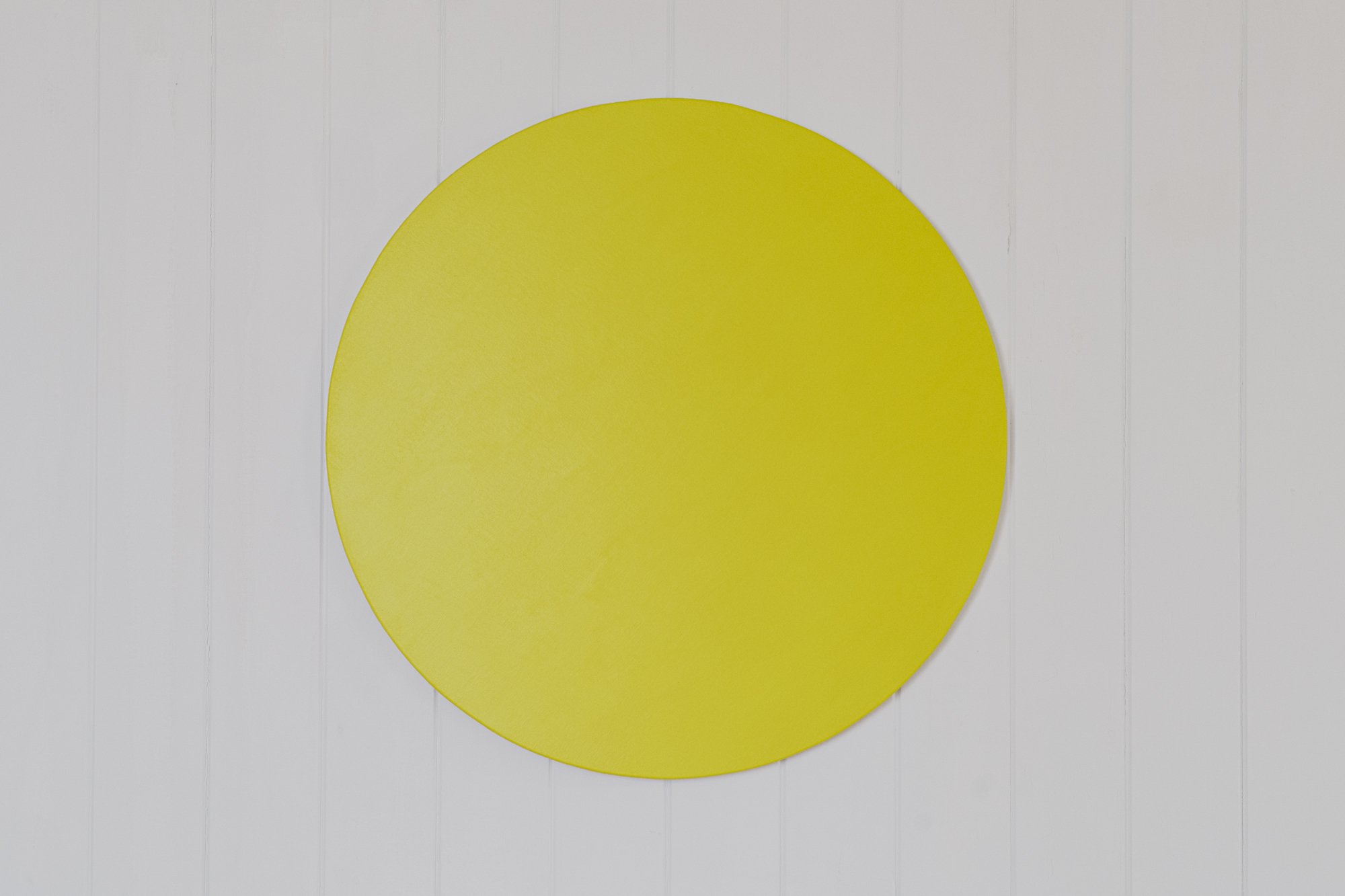 Painting (Celare) #20 2018, acrylic on canvas, 69cm diameter.