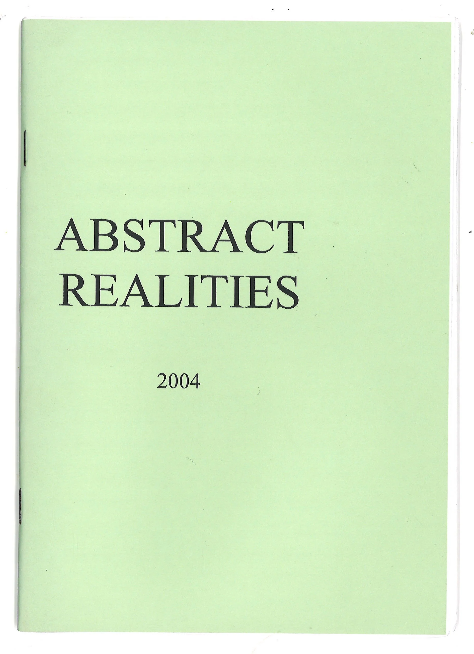 ABSTRACT REALITIES 2004