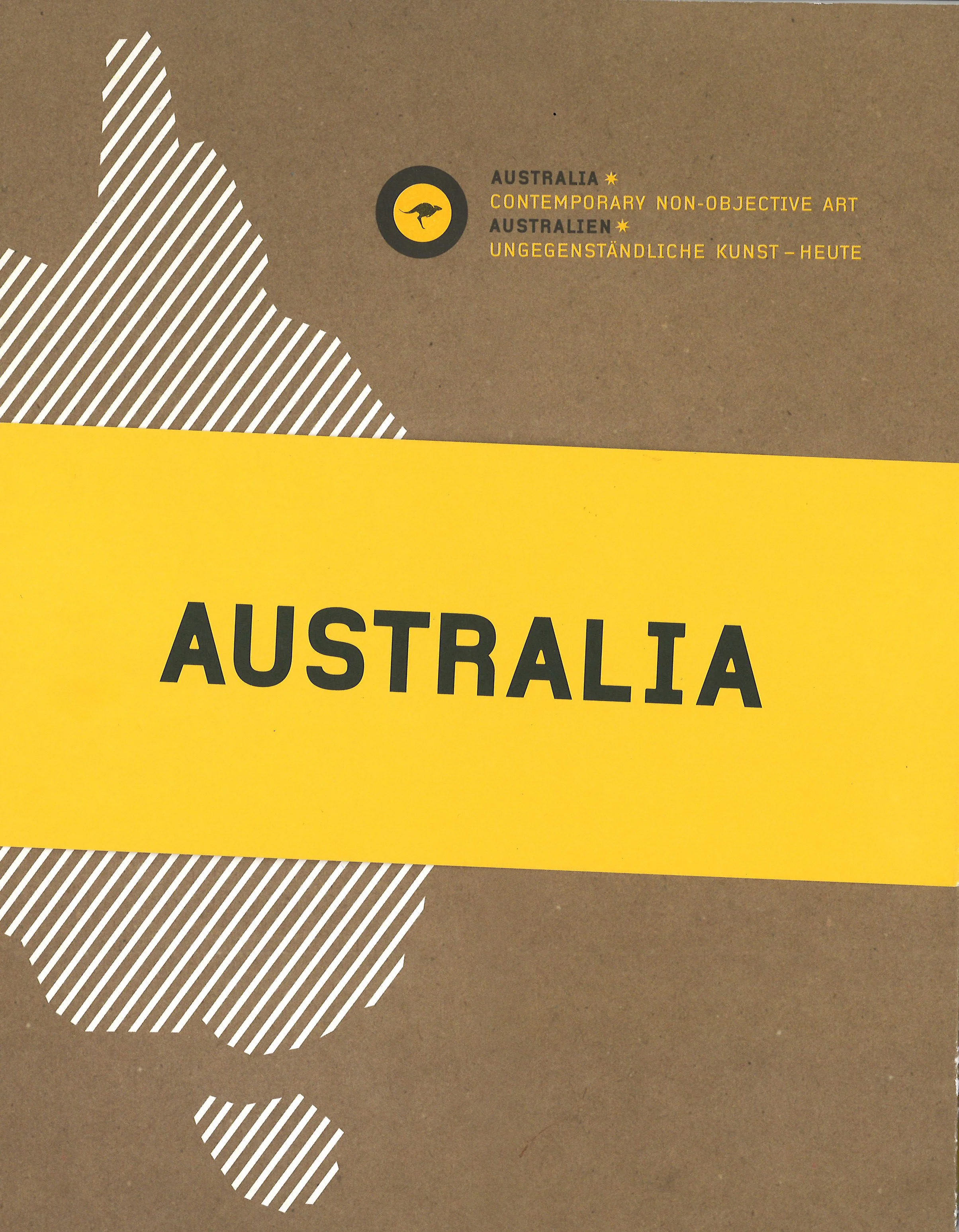 AUSTRALIA CONTEMPORARY NON -OBJECTIVE ART 2008