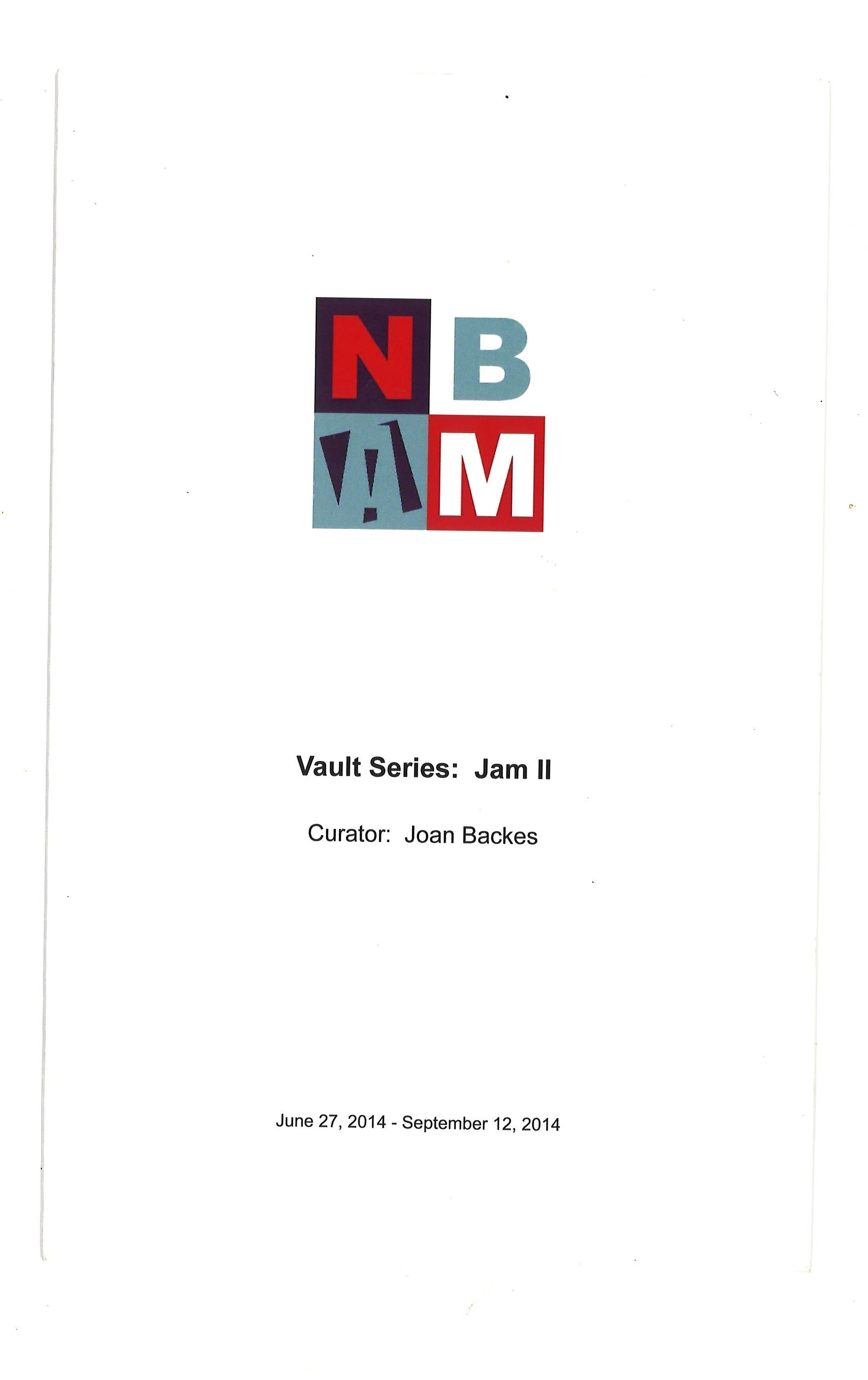 NBAM Vault Series - Jam II 2014