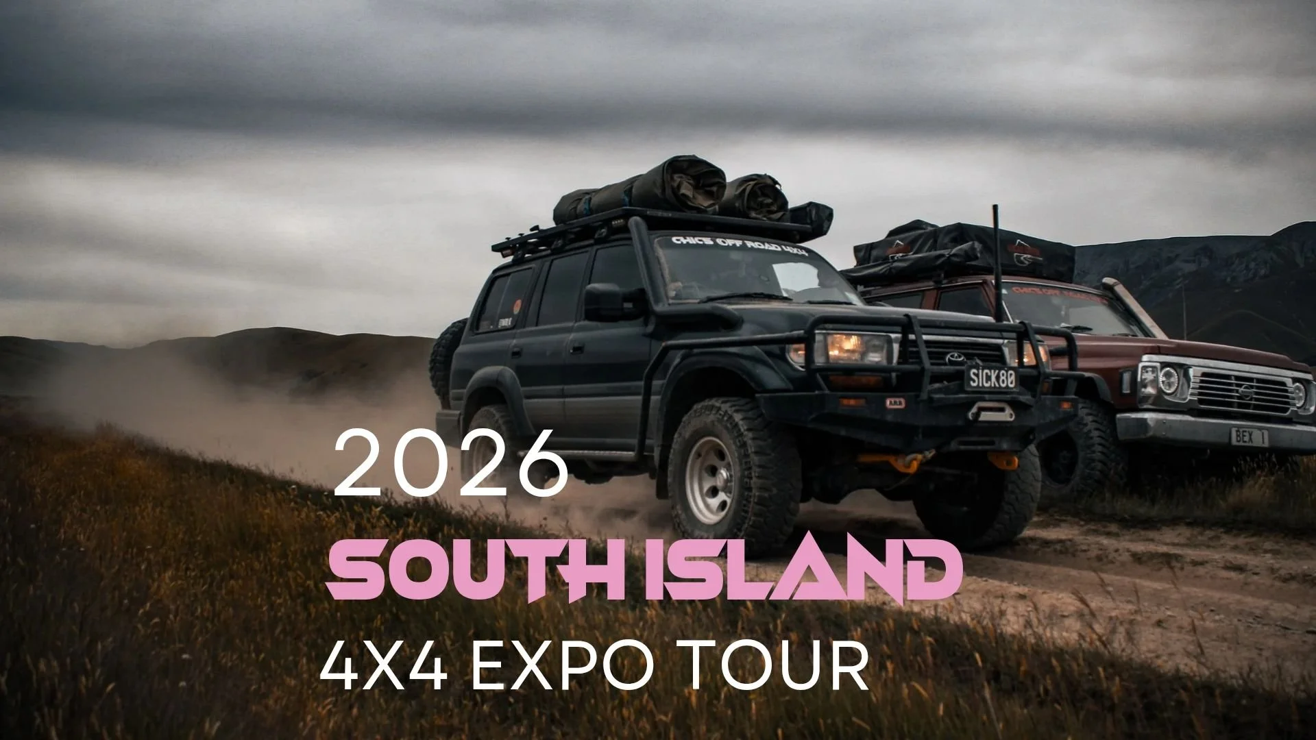 NZ - South Island Tour &  4x4 Expo