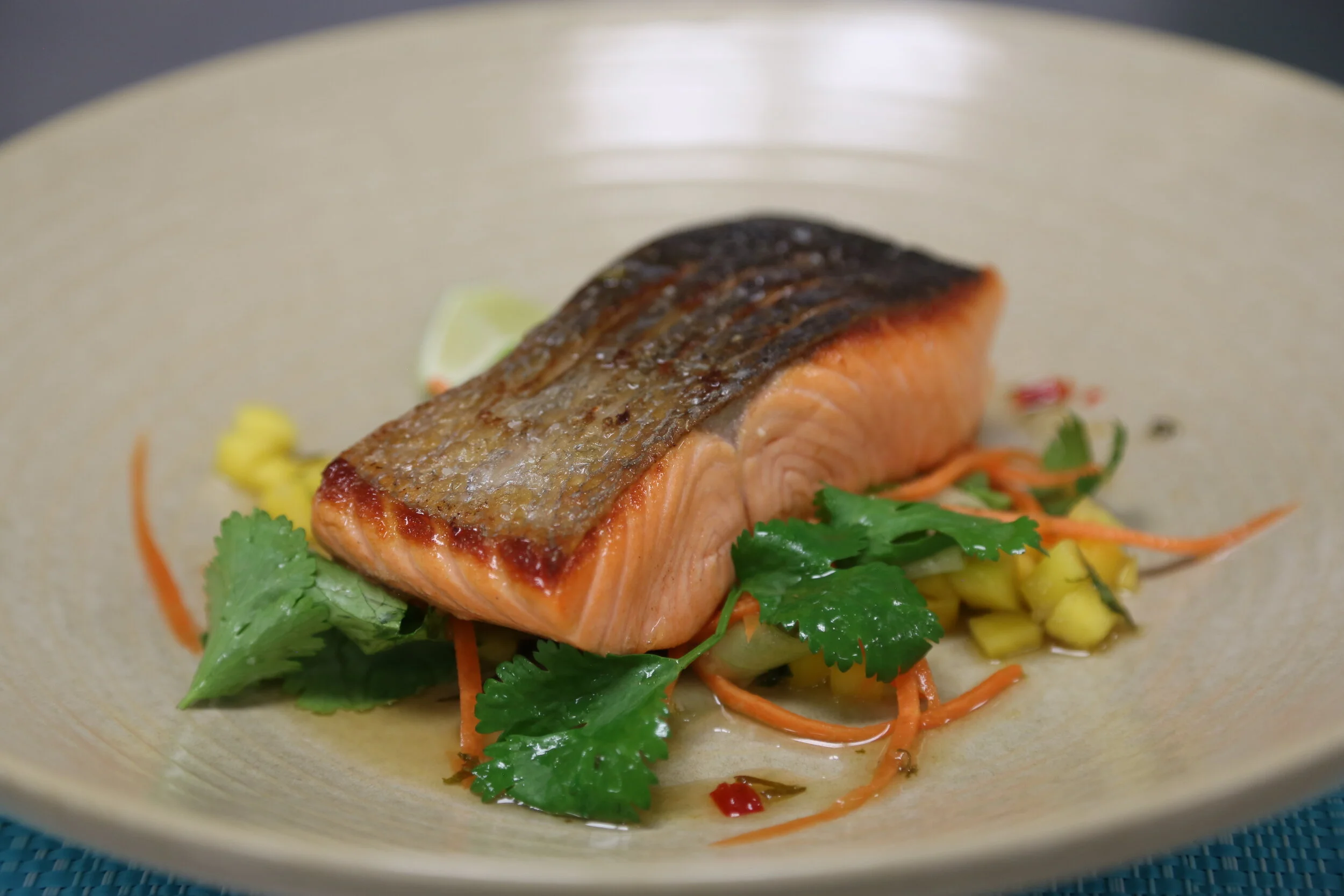 Pan frying NZ salmon fillets