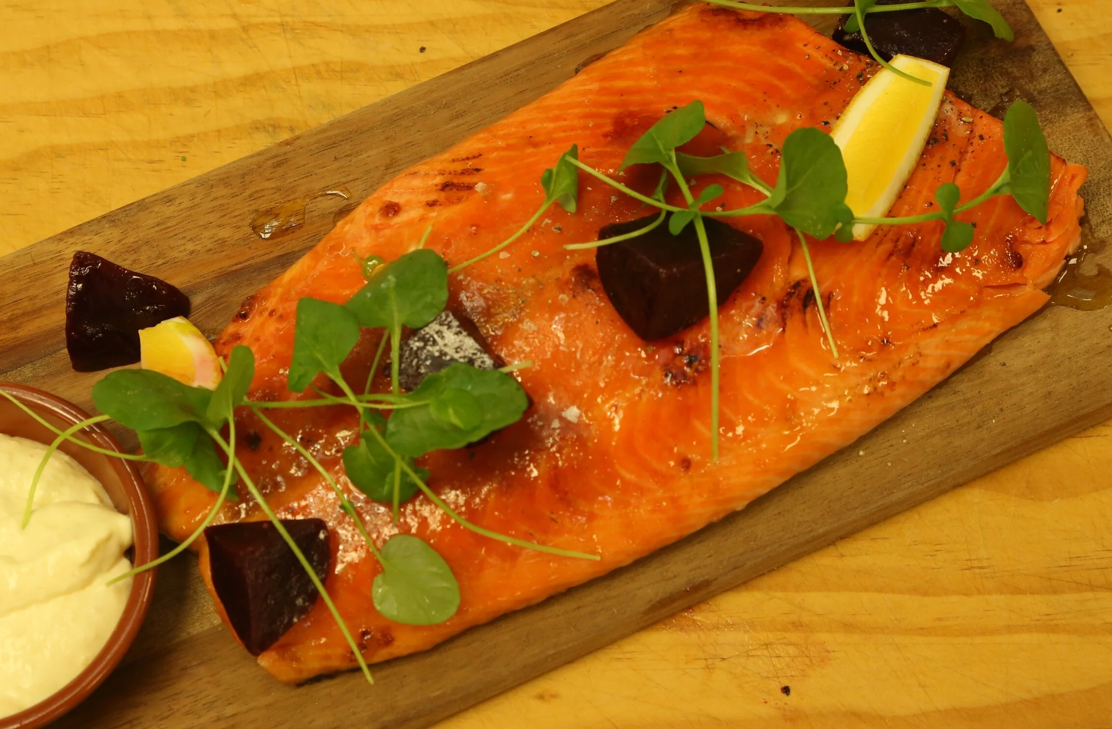 Home smoked NZ salmon