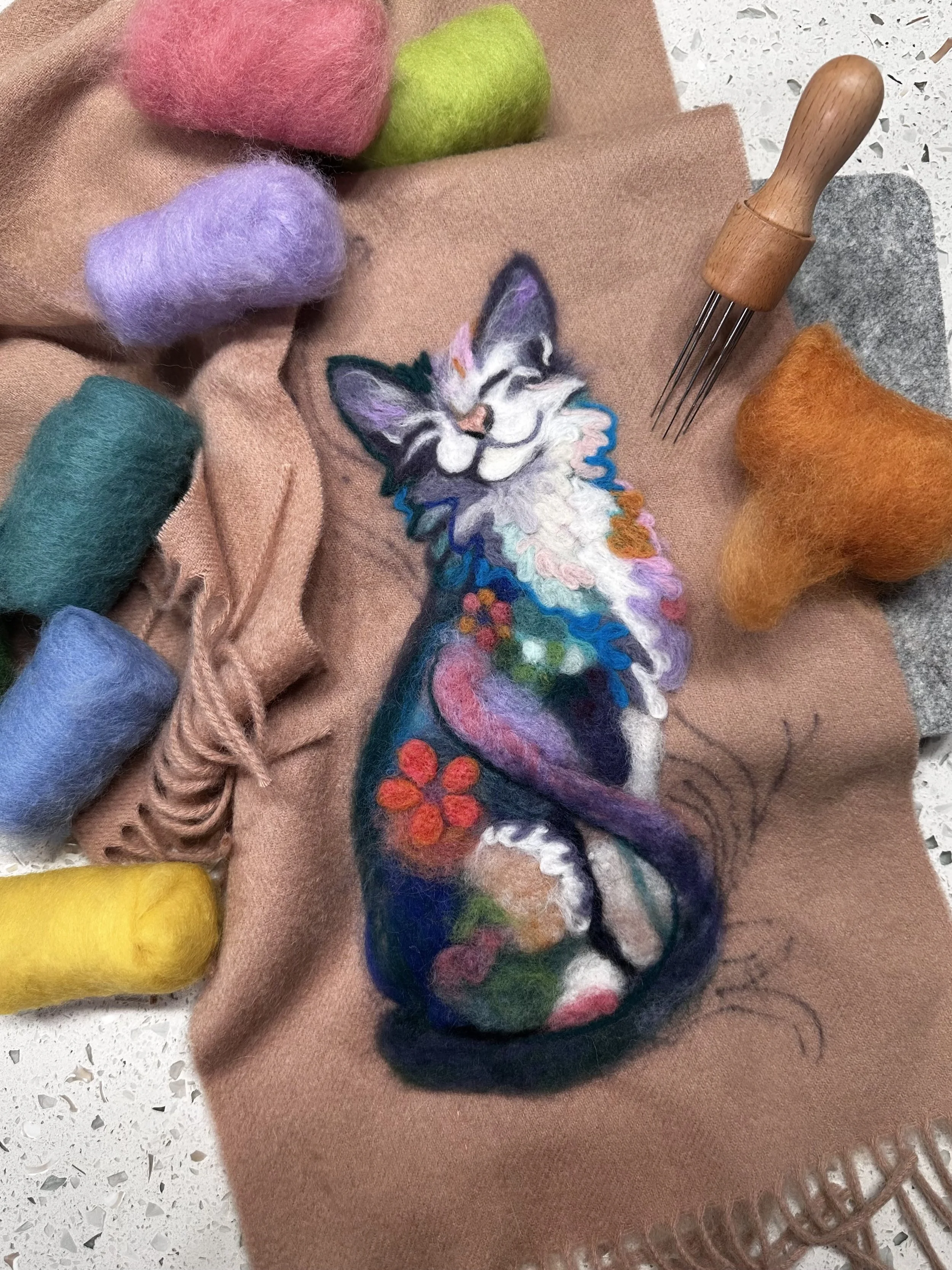 Felting Workshop with Katrina Mullins