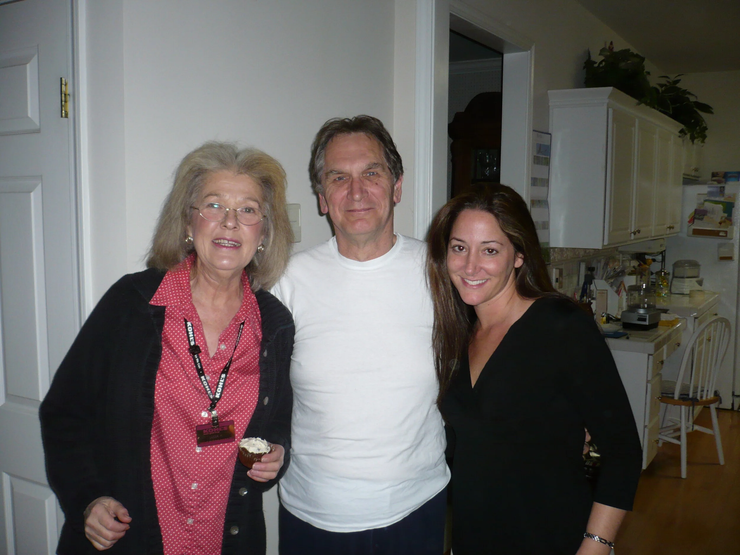 My mom, dad and my other half.