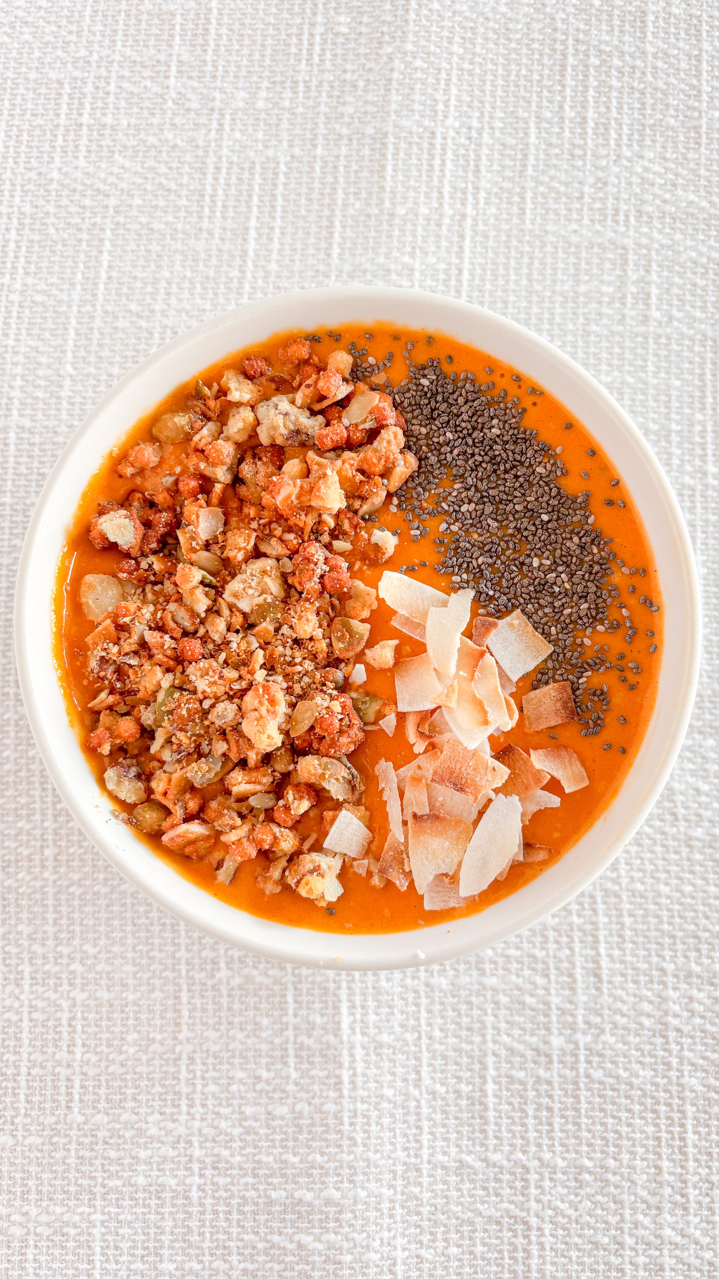 Orange, Pumpkin, and Carrot smoothie