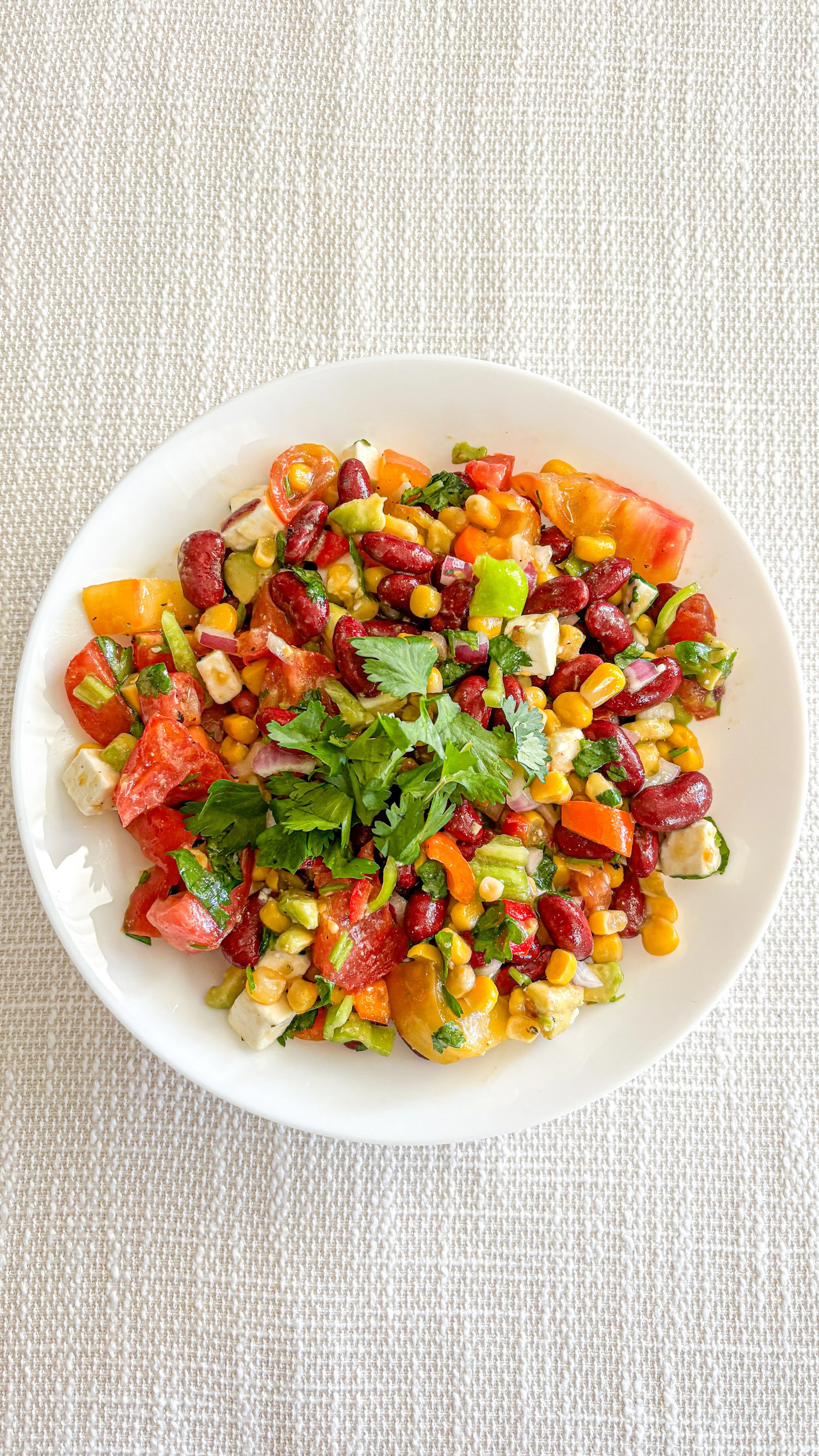 Solerito (Peruvian bean salad)