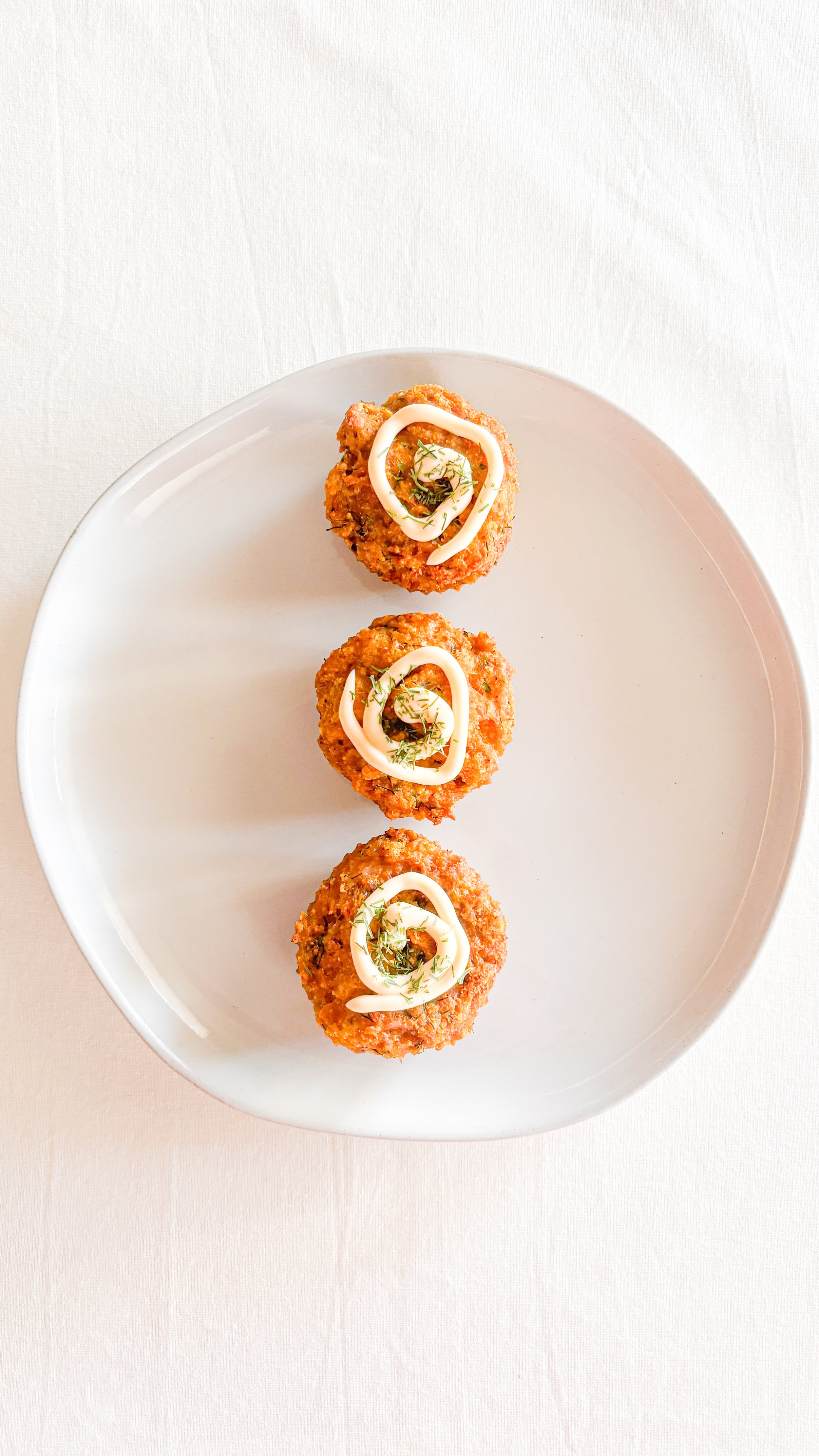 Savory breakfast muffins (egg-free)