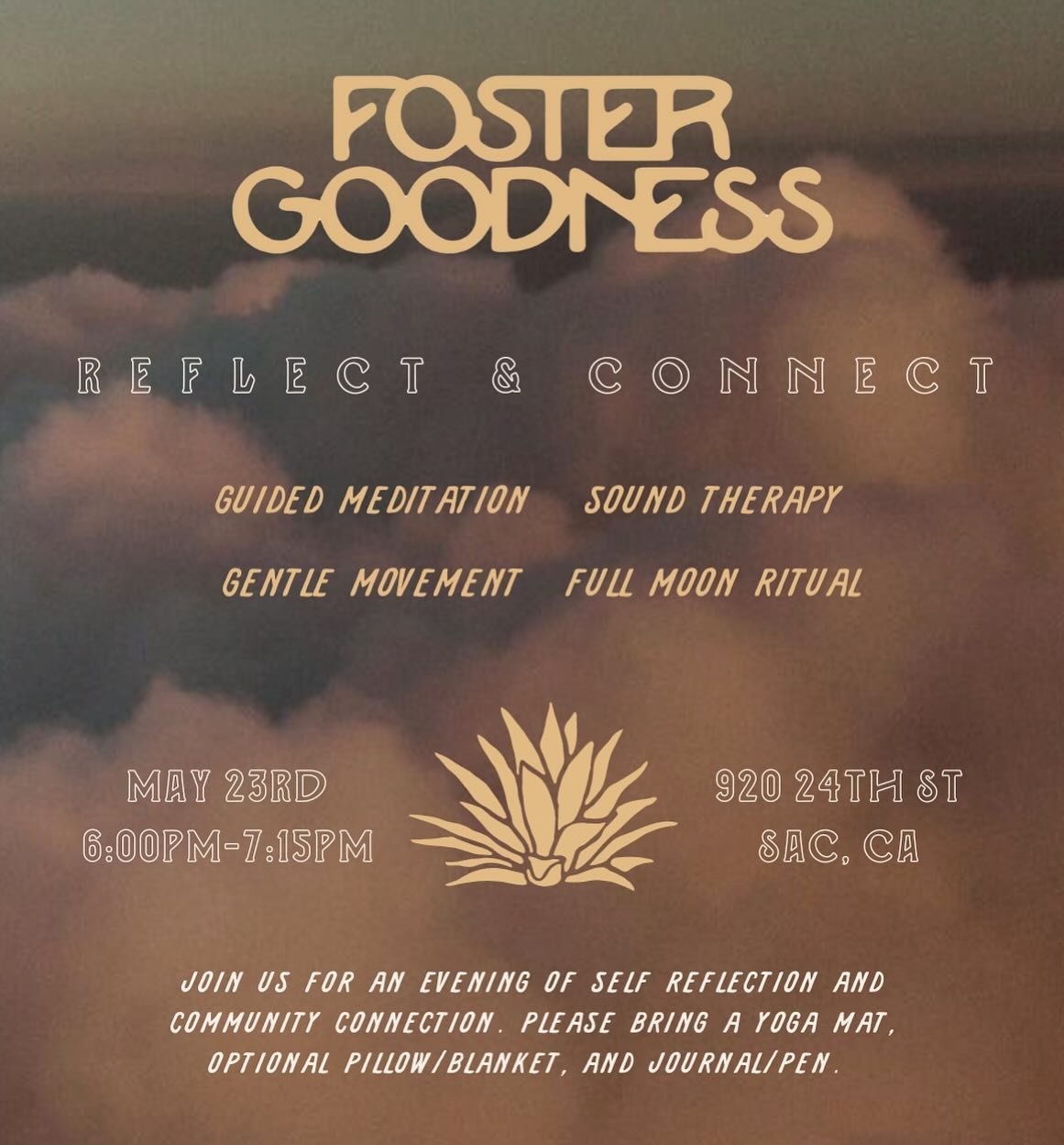 Would love to have ya at May&rsquo;s gathering of Reflect &amp; Connect✨ 

Join us as we get together as a community to support each other under the full moon. You can anticipate an intentional evening of guided movement, meditation, journaling and s