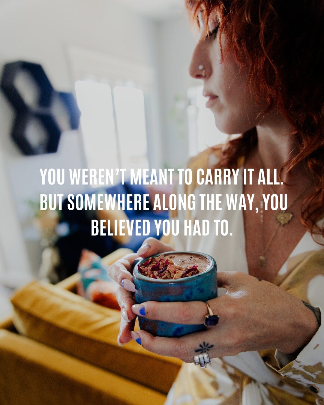 You&rsquo;ve been in your survival era for so long&hellip;
you&rsquo;ve almost forgotten what it feels like to just be.

To receive.
To rest.
To create without pressure.
To move without guilt.
To speak without apology.

So many space holders &mdash; 
