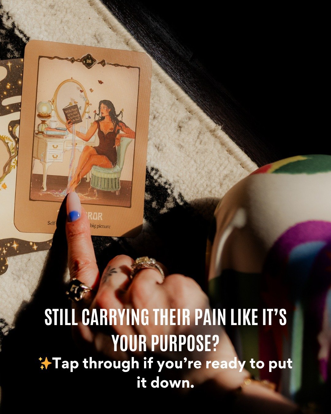 ✨ You were never meant to carry all of that.
Their pain.
Their expectations.
Their chaos.
Their fear.

But somewhere along the way, you were taught to hold it all &mdash; like your peace depended on it.

And maybe that helped you survive&hellip;
But 