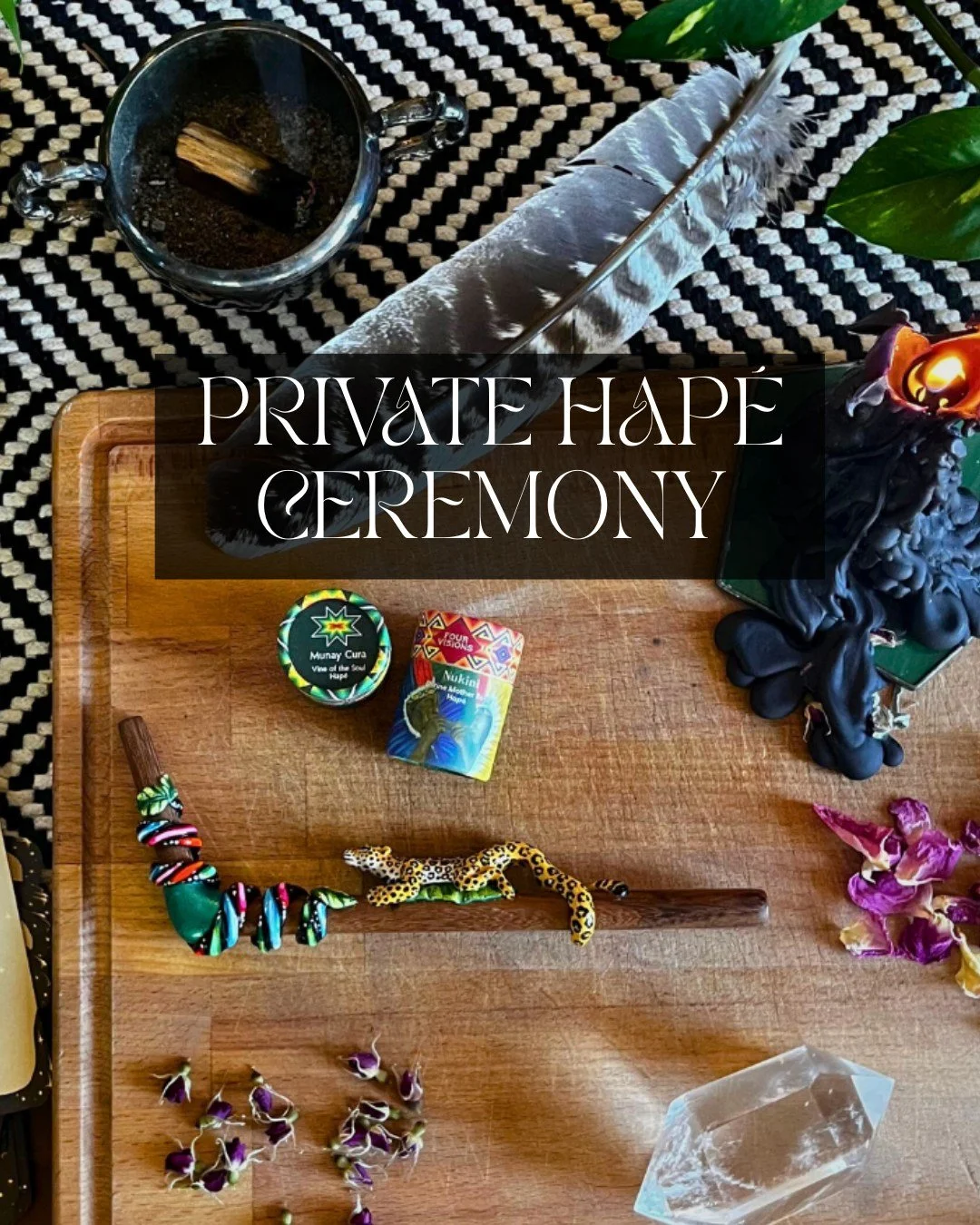 Step into ceremony.

Where the Spirit of the plant is our teacher, and the layers soften so you can meet what already lives within you.

Each private ceremony is held in a grounded, sacred space where you are guided and supported as you reconnect to 