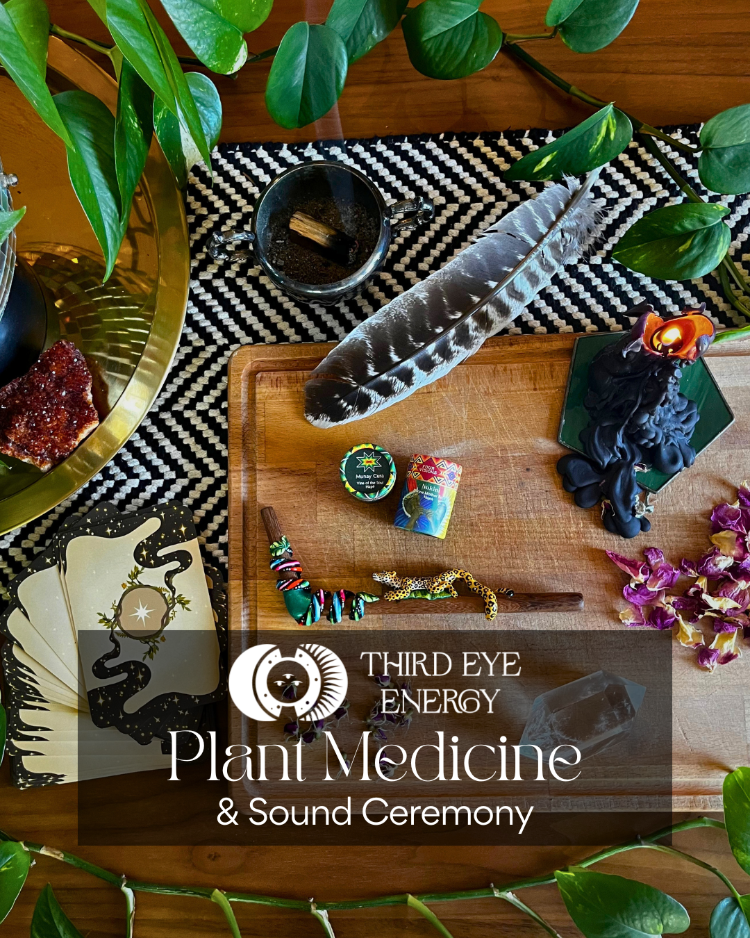 Plant Medicine & Sound Ceremony | Wednesday, June 24th | 6-8:30pm