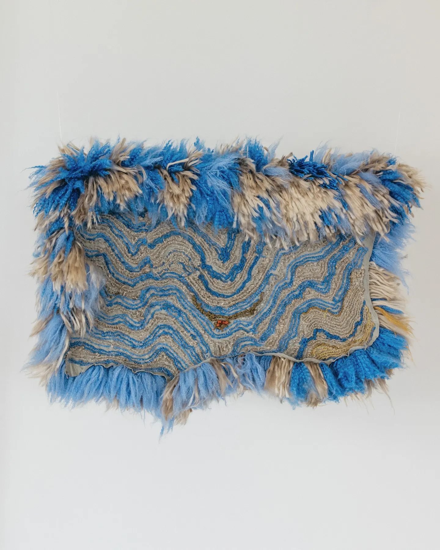 Hide for a Lamb (2024)
Lambskin, wool, silk, cotton, alpaca, linen, nylon, acrylic

Collapsed Ecologies now on at @austapestry as part of @ngvmelbourne Design Week

Exhibition runs until 7 June, 2024
262 - 266  Park St, South Melbourne

Image: @marie