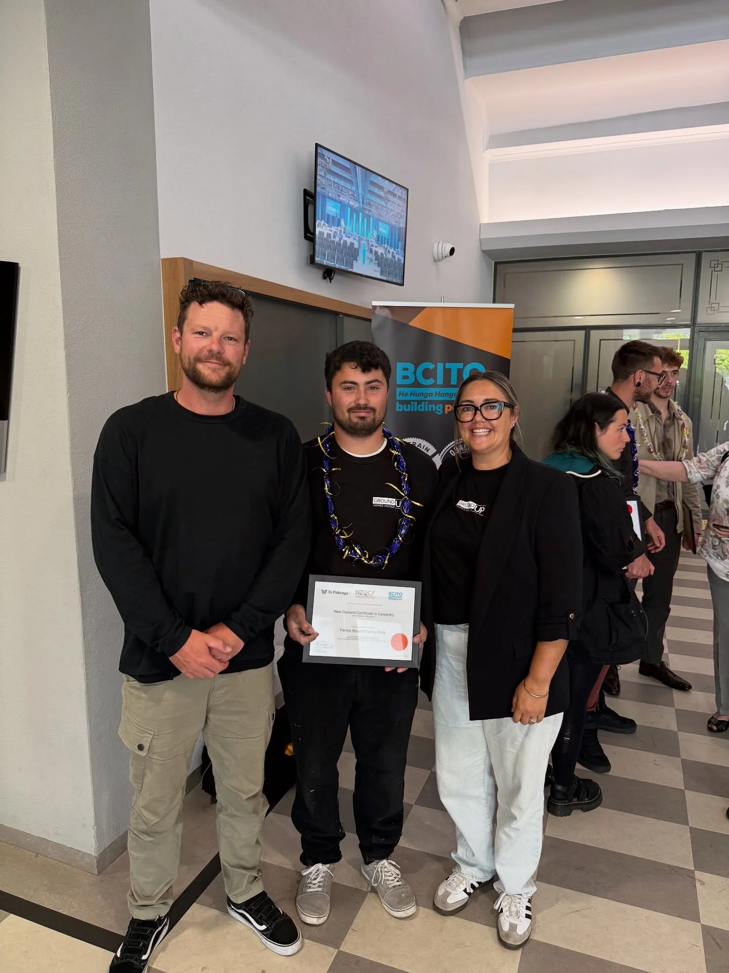 Beyond proud. 🎓🛠️

#GroundUpHomes #BuilderJourney #QualifiedBuilder #ProudMoment #NZBuilders
@bcito