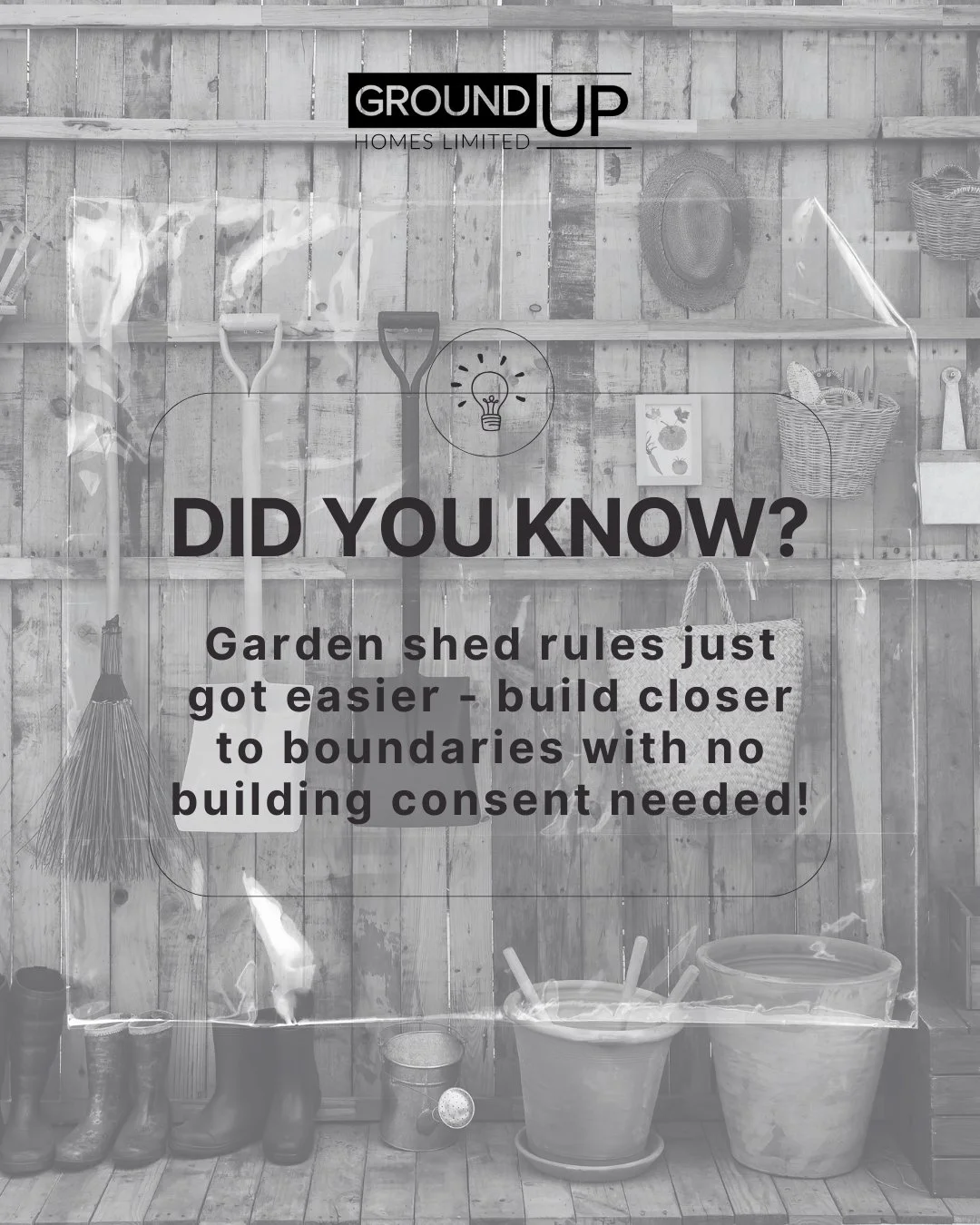 ✨ARCHITECT INSIGHTS FROM FRAN✨
@frans.architectural.plans 
Did you know? Garden shed rules just got easier!🪴

Most people didn&rsquo;t realise that until recently, garden sheds had a pretty awkward rule attached: they had to be placed their own heig