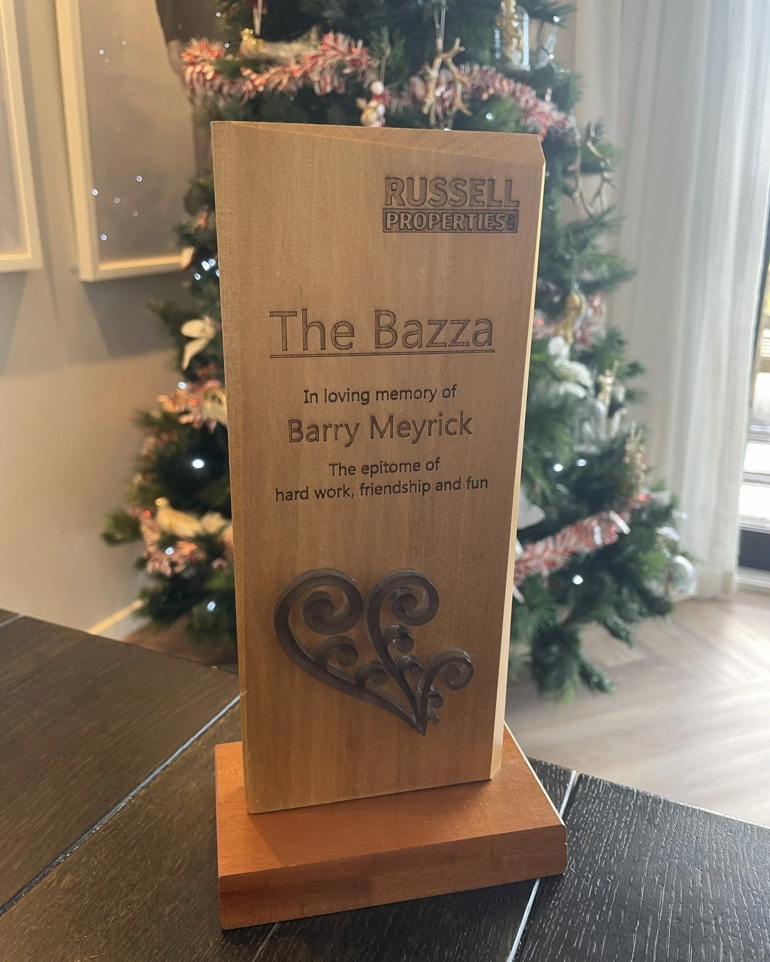So proud and grateful ✨🏆
Ace is absolutely stoked to have taken home The Bazza Award from Russell Properties - such an honour to be recognised alongside an incredible group of people.

A huge thank you to @russell.properties for the ongoing support,
