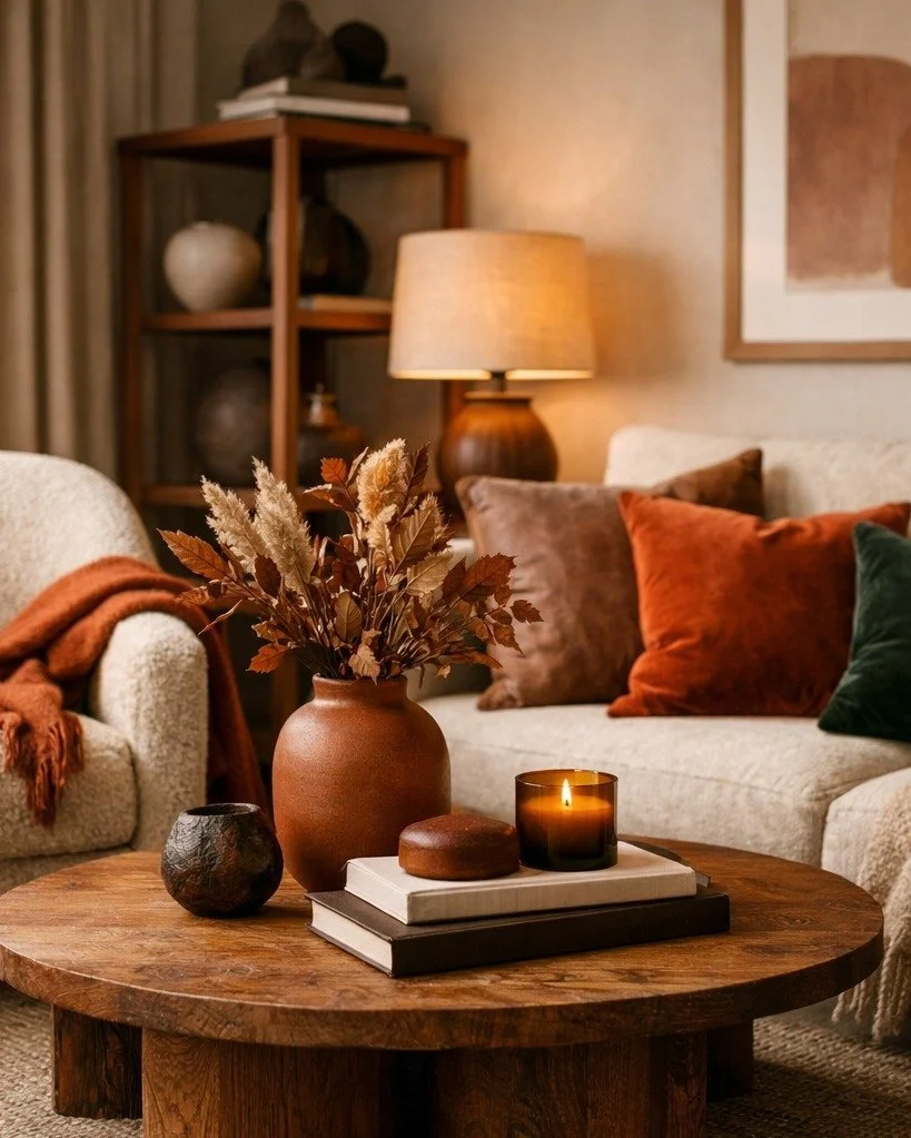 SEASONAL TRENDS FROM STEPH 🍂✨

Autumn in New Zealand is all about leaning into warm, earthy tones inspired by the changing landscape. Think rich reds, warm browns and terracotta hues creating a cosy, welcoming vibe throughout the home 🤎🍁
Soft warm