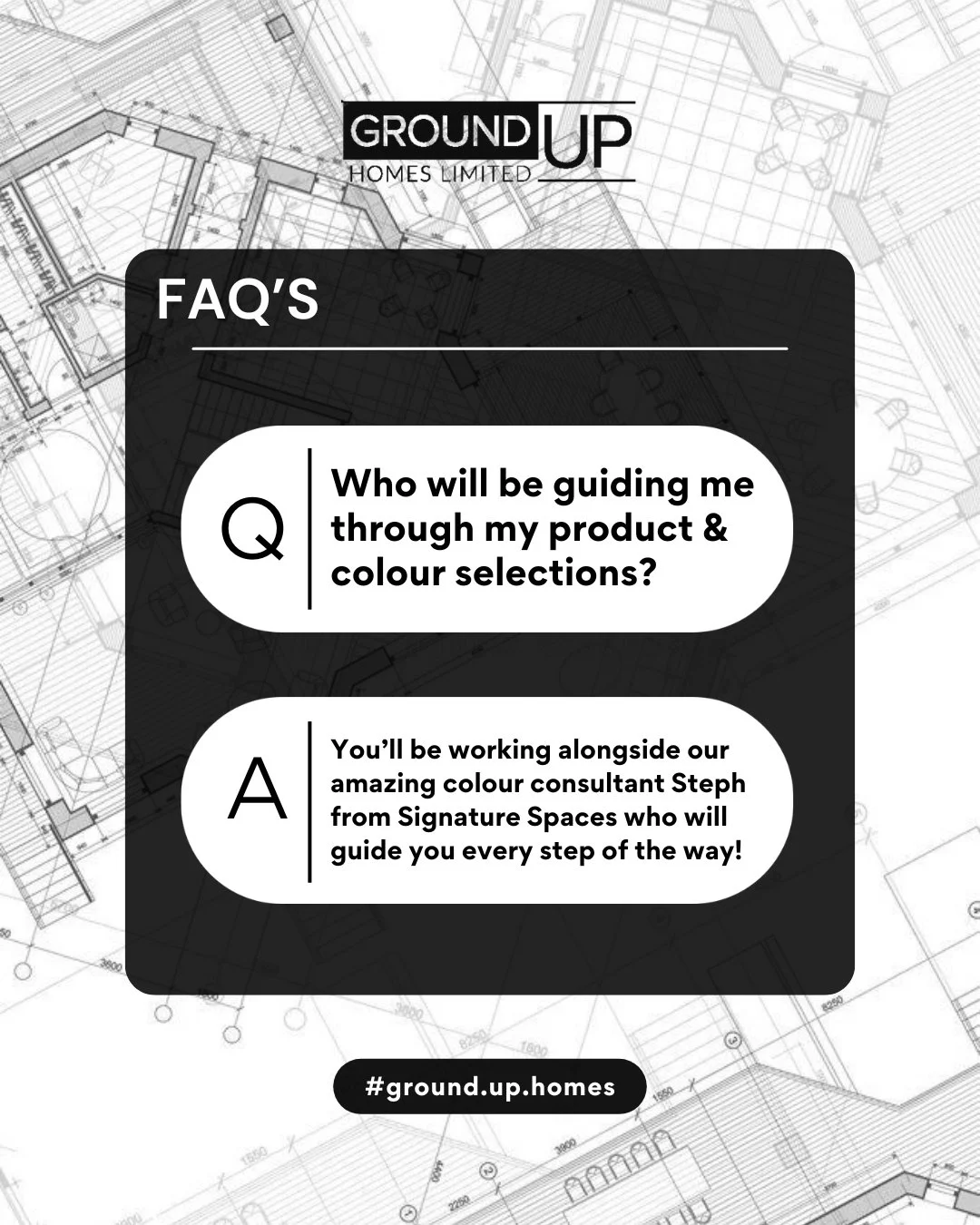 FAQ ✨ Who will be guiding me through my product &amp; colour selections?
Great question!

You&rsquo;ll be working alongside the amazing Steph from @signaturespaces2025 🤍

With 20+ years of interior design experience, Steph will guide you every step 
