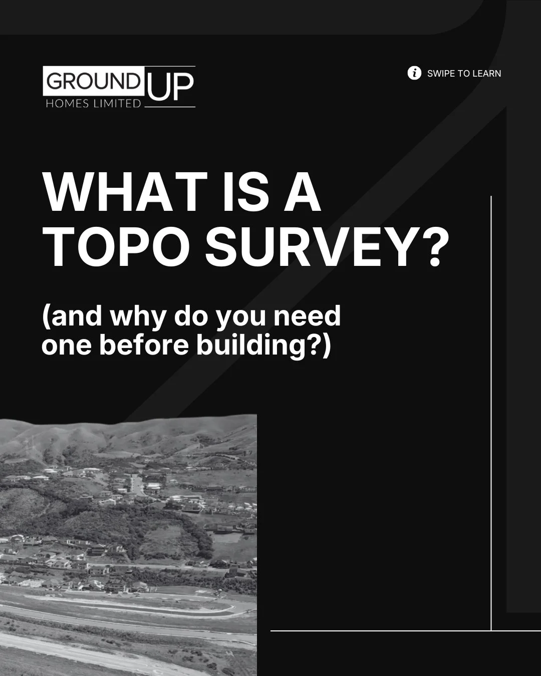 📍 Ever wondered what a Topo Survey actually is?
It&rsquo;s one of the first (and most important) steps before designing your home 🏡

Swipe through to learn why topo surveys matter and how they help avoid costly surprises later in the build process 