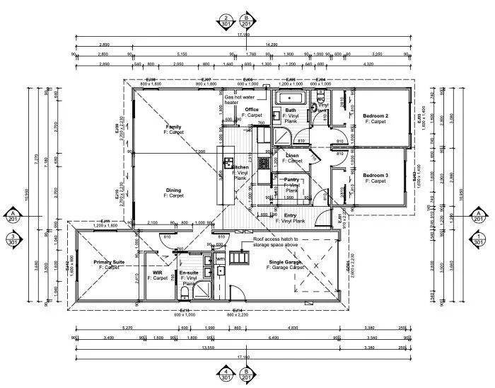 Silverstream road 3 bed home floor plan