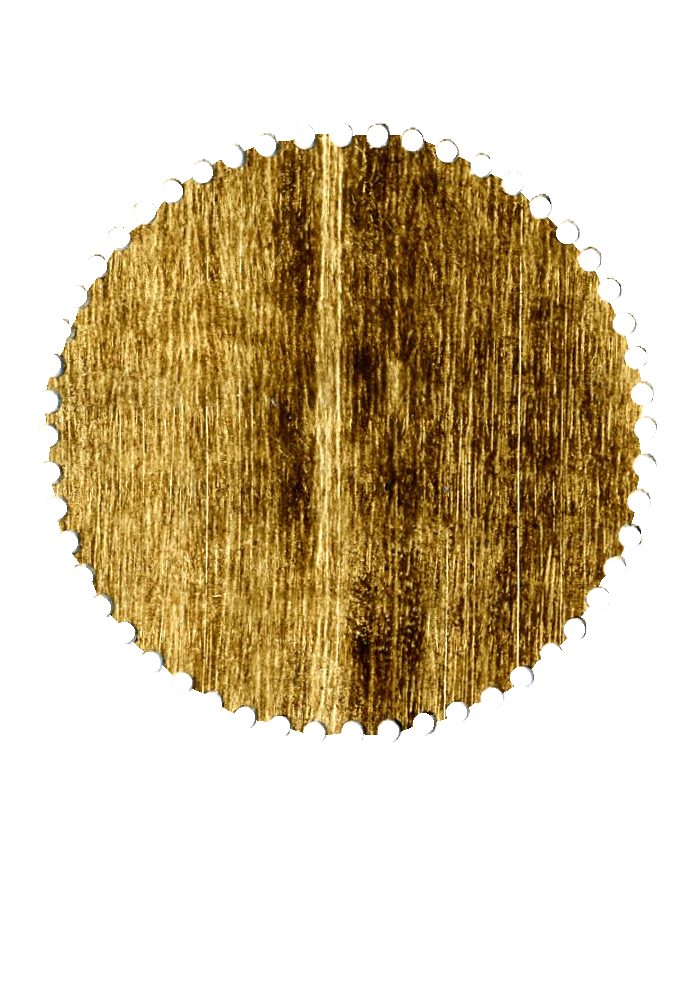 glacial tills circular poster stamp perforated.png