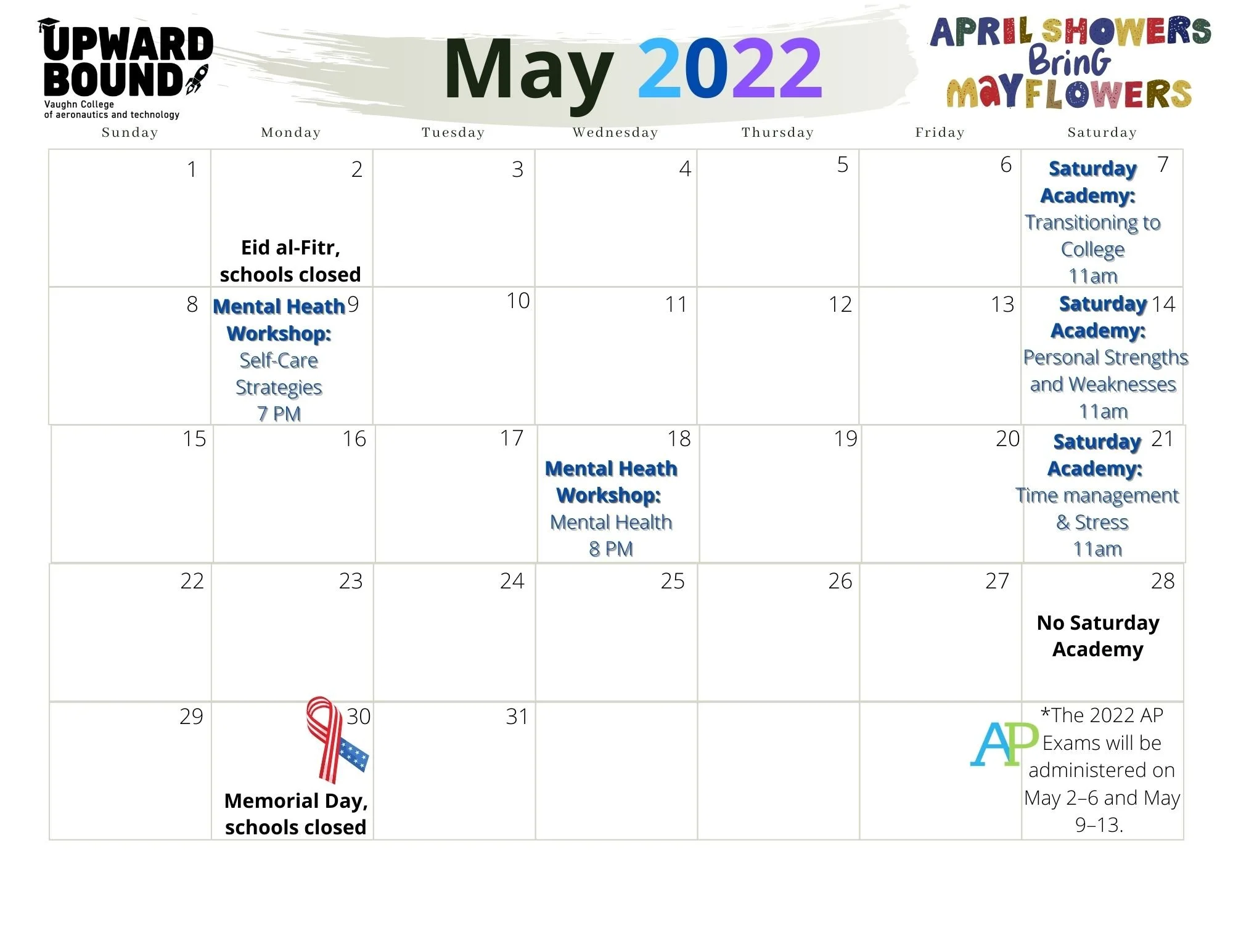 Ub Calendar Spring 2022
