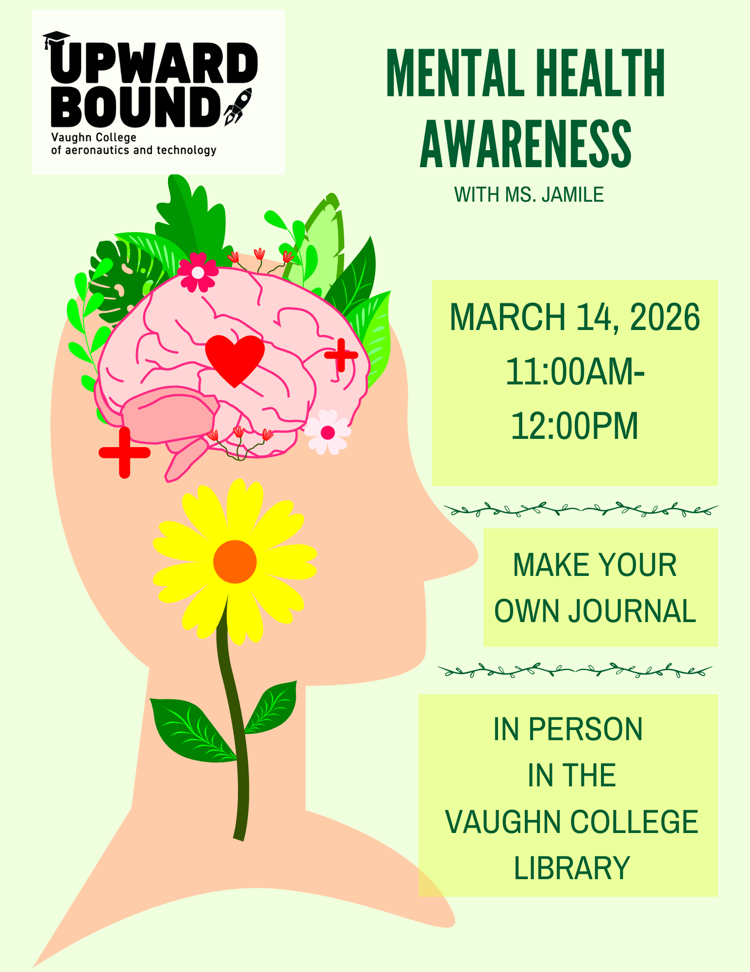 Green Modern Taking Care Of Your Mental Health Flyer.png