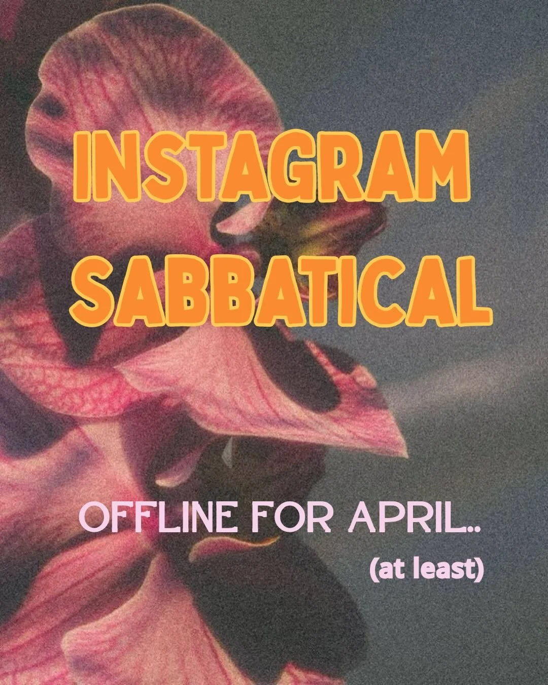 offline for April, at least ~

Feeling the descent,
like a moonlit night
Where the silence speaks louder than noise
My heart beats deeper inside my chest
And my inner world awakens
Ancestors guide my walk
My body rests in knowing
Organic grid of rela