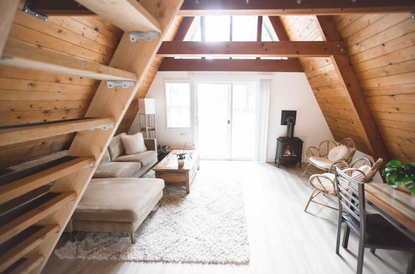 A Frame Cabin, Los Osos CA