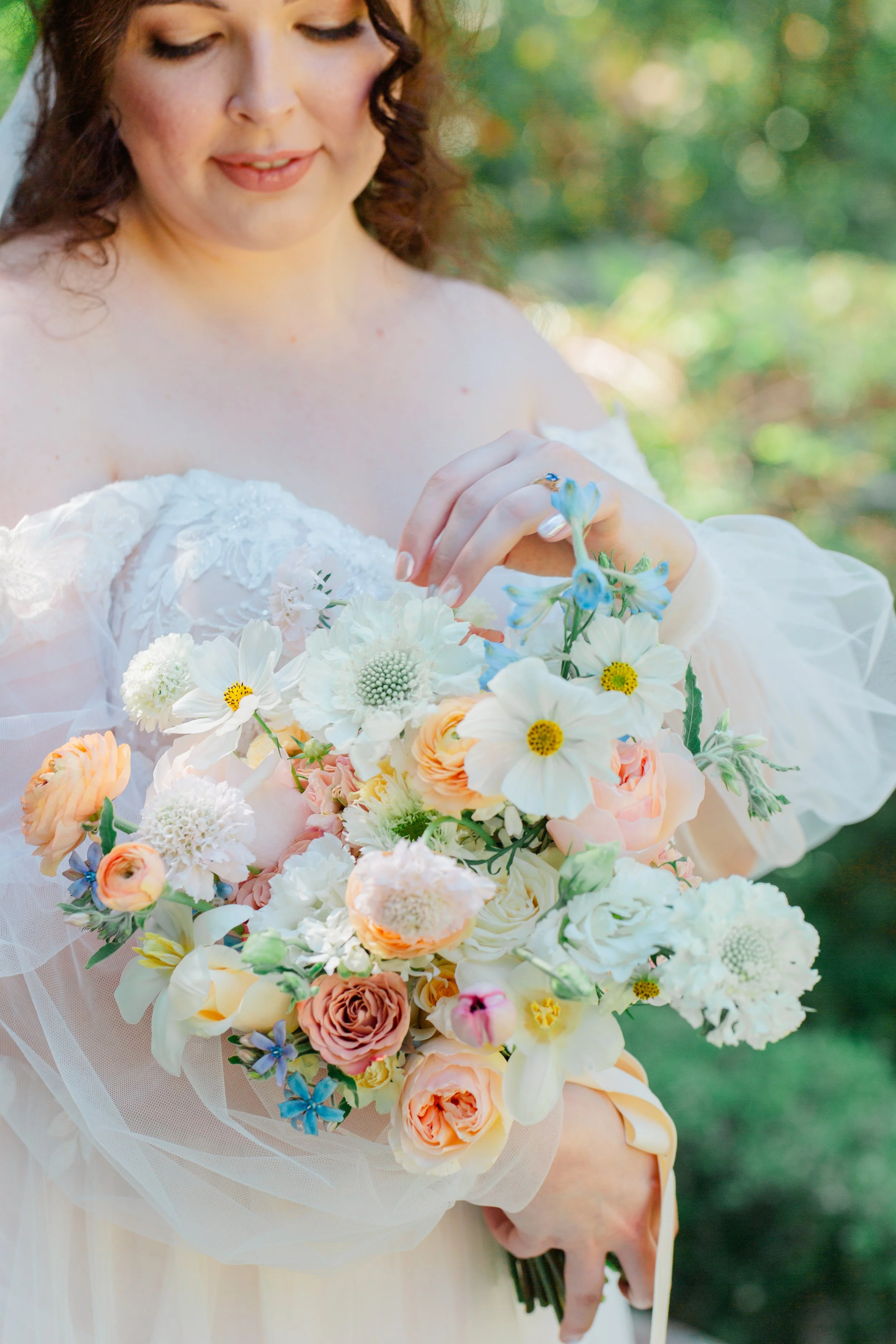 Whimsical Flowers at petunias venue los altos