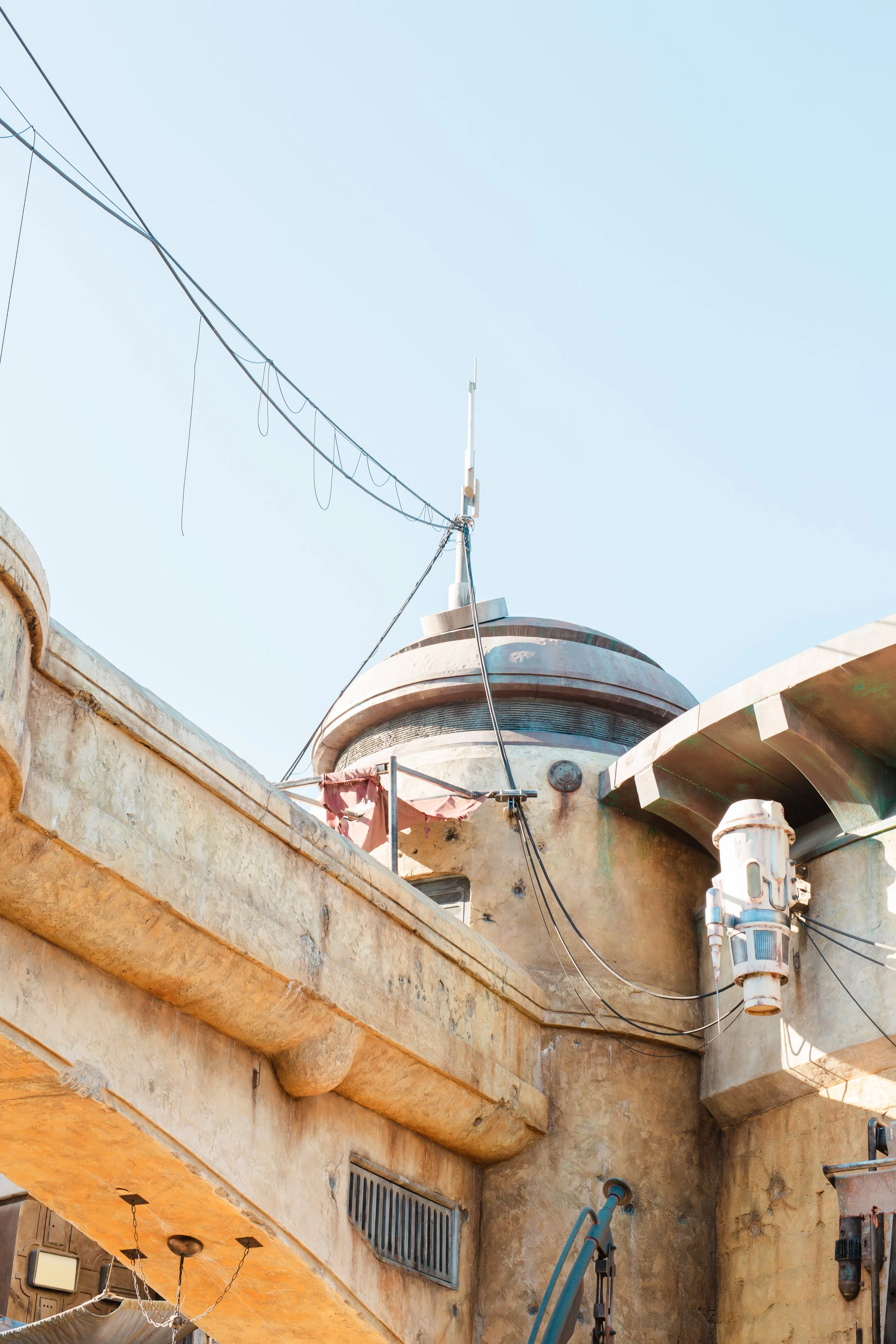 Batuu star wars land architecture landscape photography